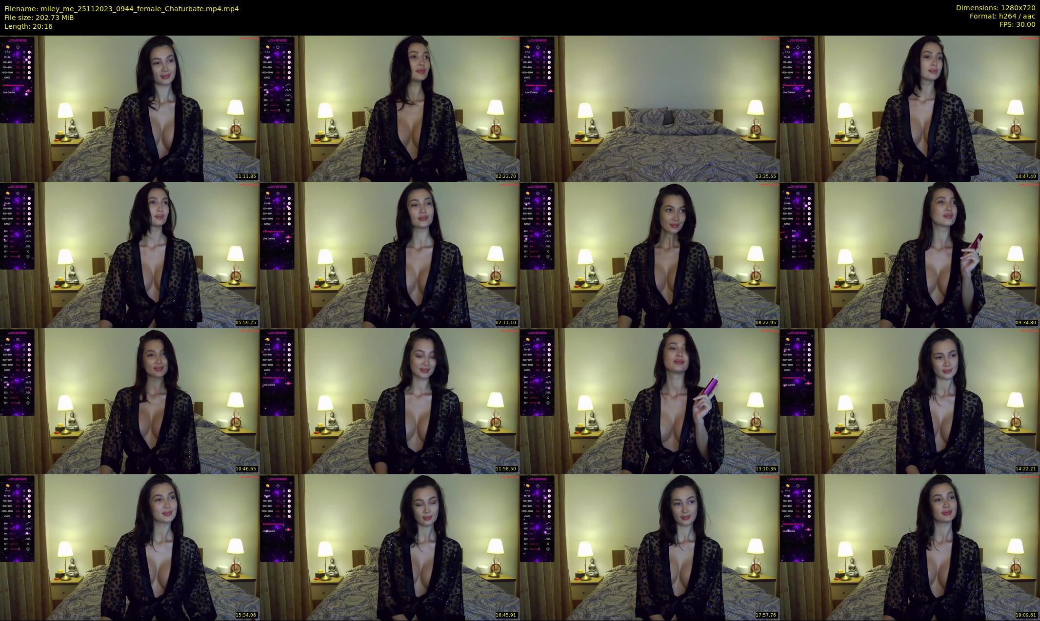 miley_me — 21 minute Chaturbate female cam show recording, 720p, Nov 25, 2023