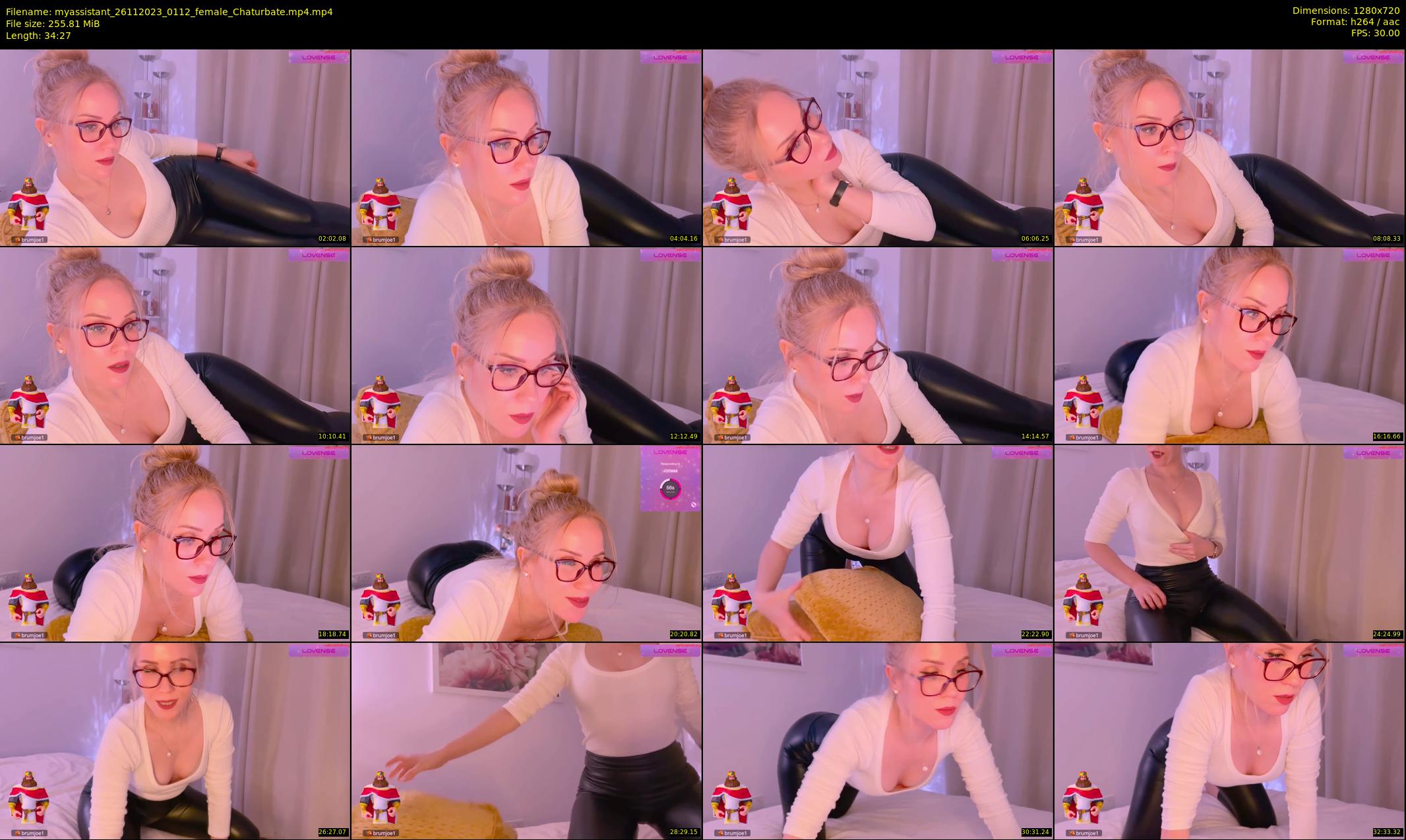 myassistant — 35 minute Chaturbate female cam show recording, 720p, Nov 26, 2023