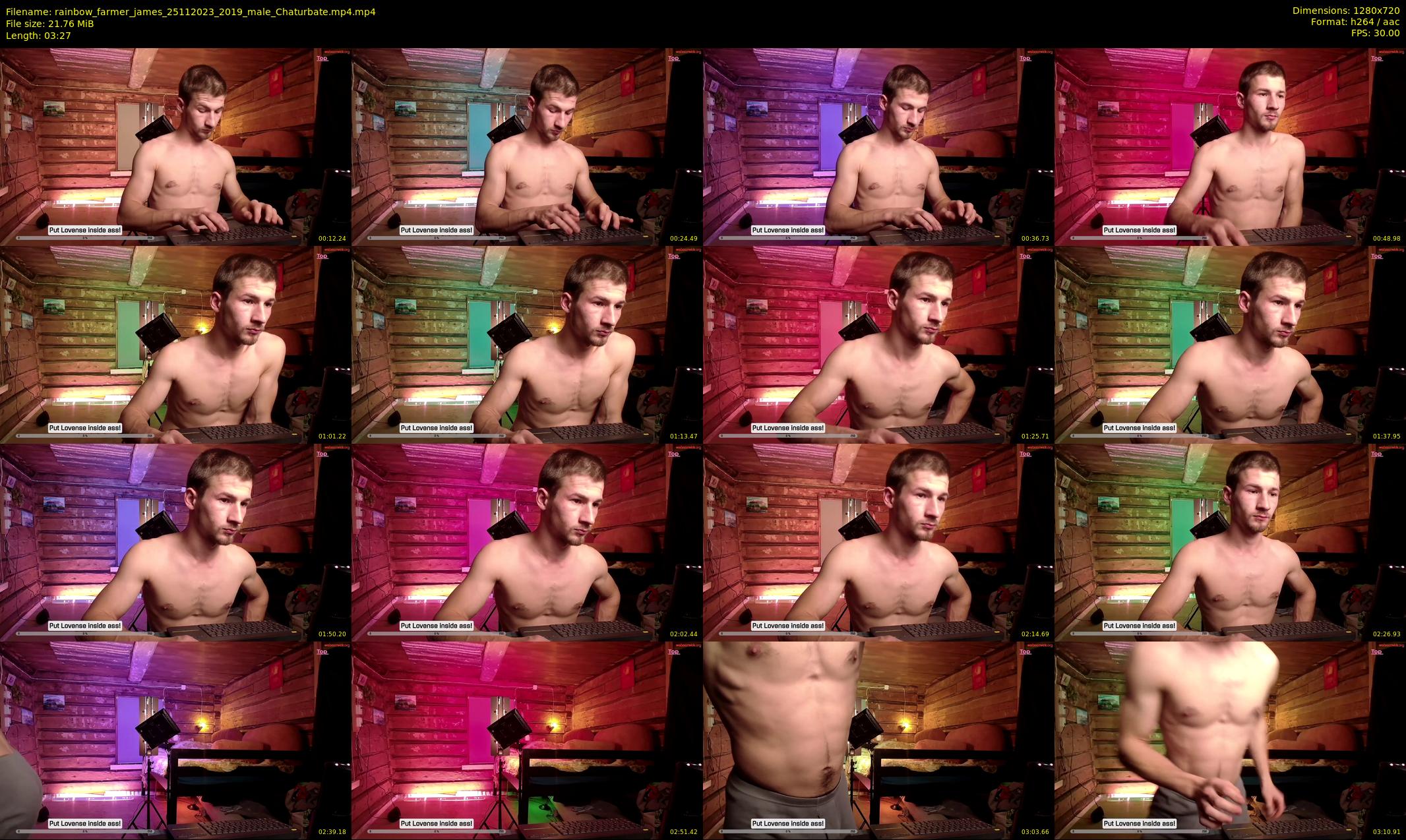 rainbow_farmer_james — 4 minute Chaturbate male cam show recording, 720p, Nov 25, 2023