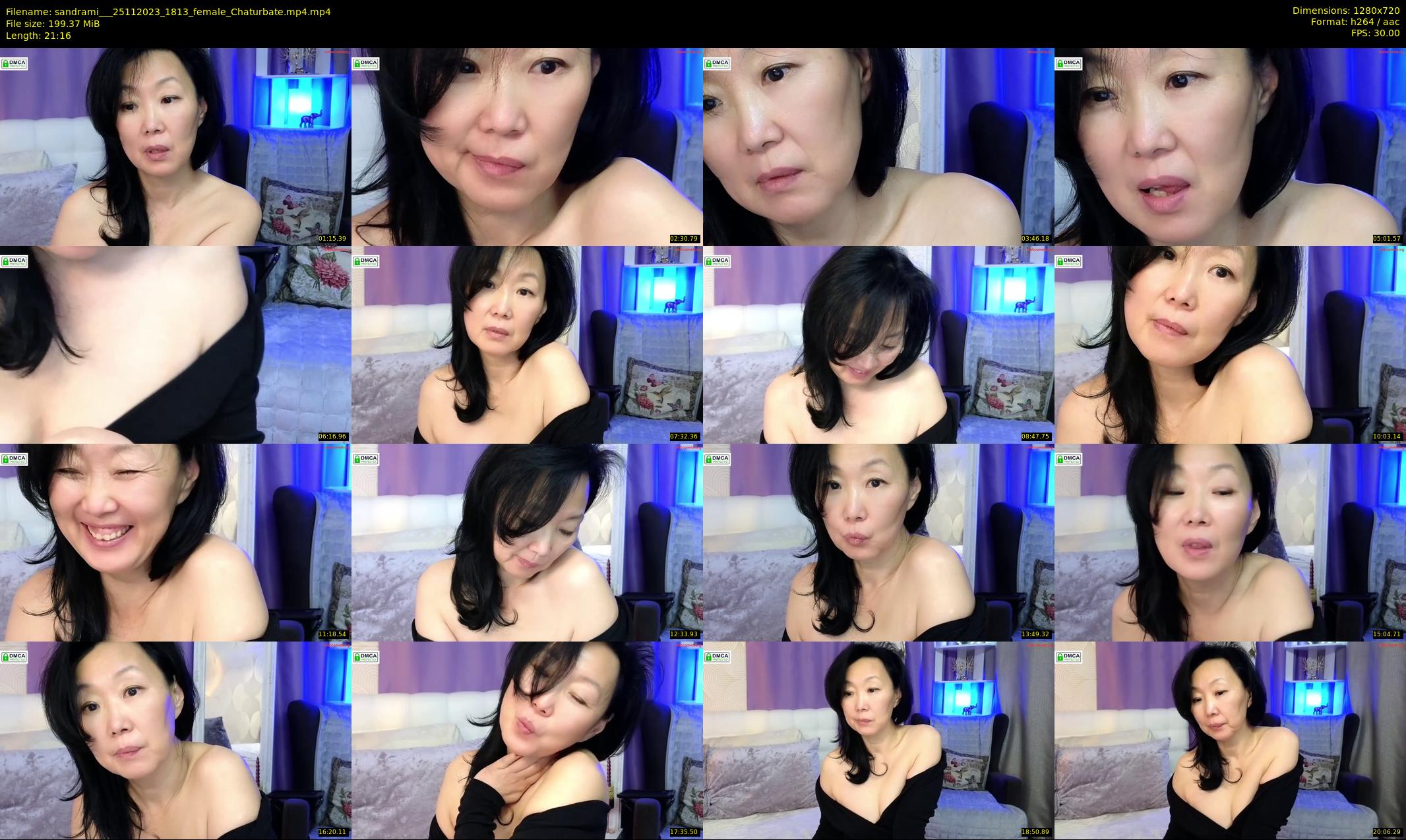 sandrami__ — 22 minute Chaturbate female cam show recording, 720p, Nov 25, 2023
