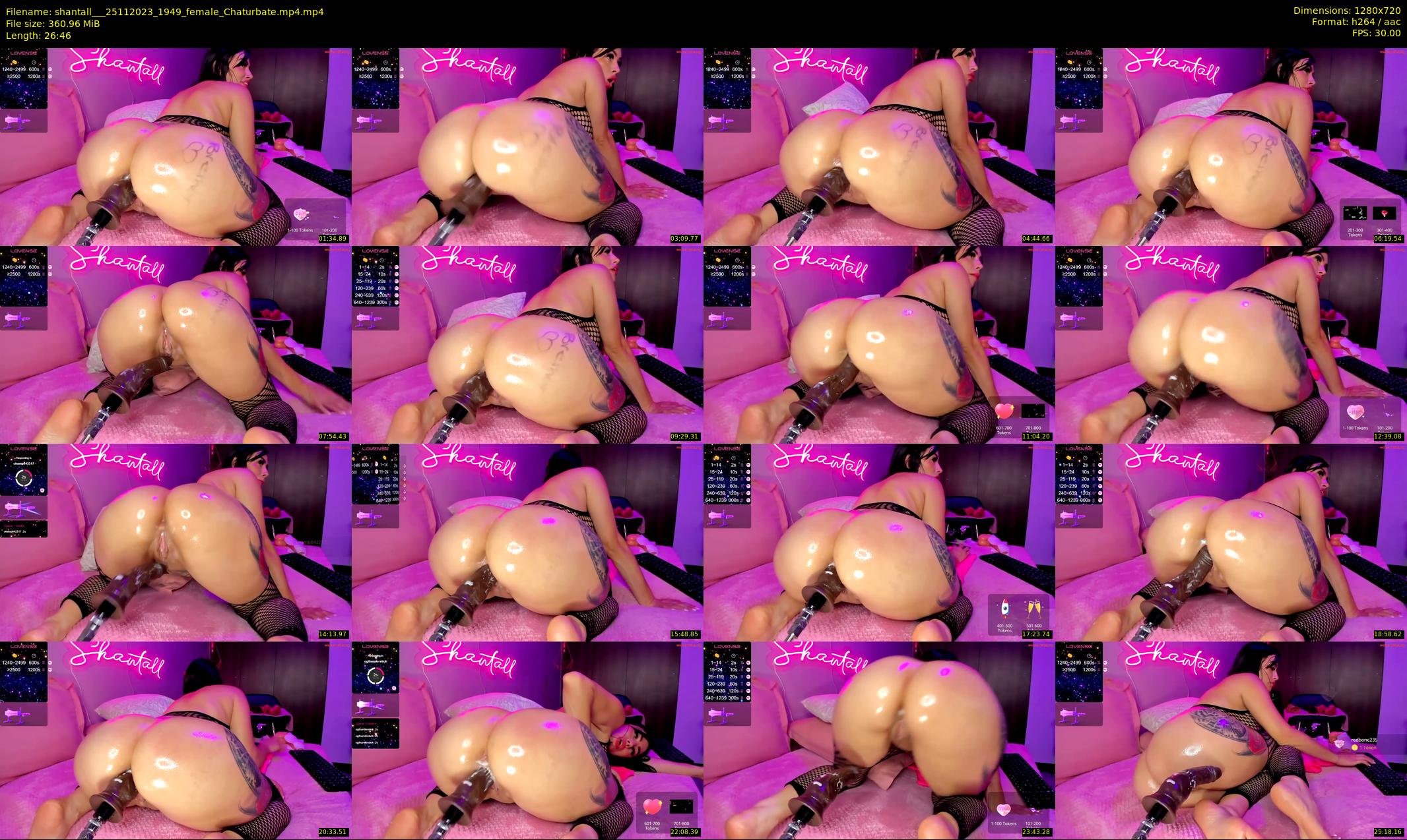 shantall__ — 27 minute Chaturbate female cam show recording, 720p, Nov 25, 2023