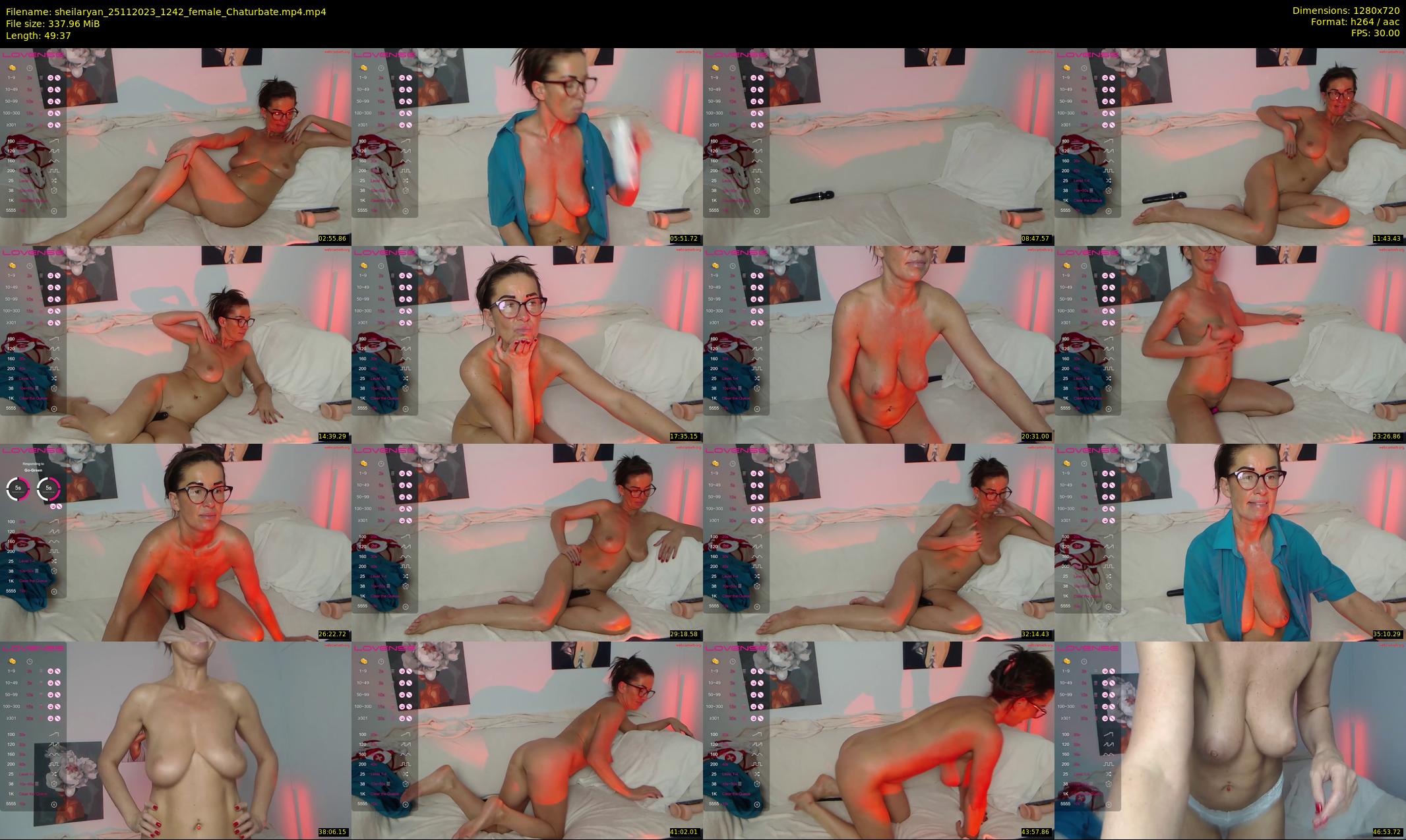 sheilaryan — 50 minute Chaturbate female cam show recording, 720p, Nov 25, 2023