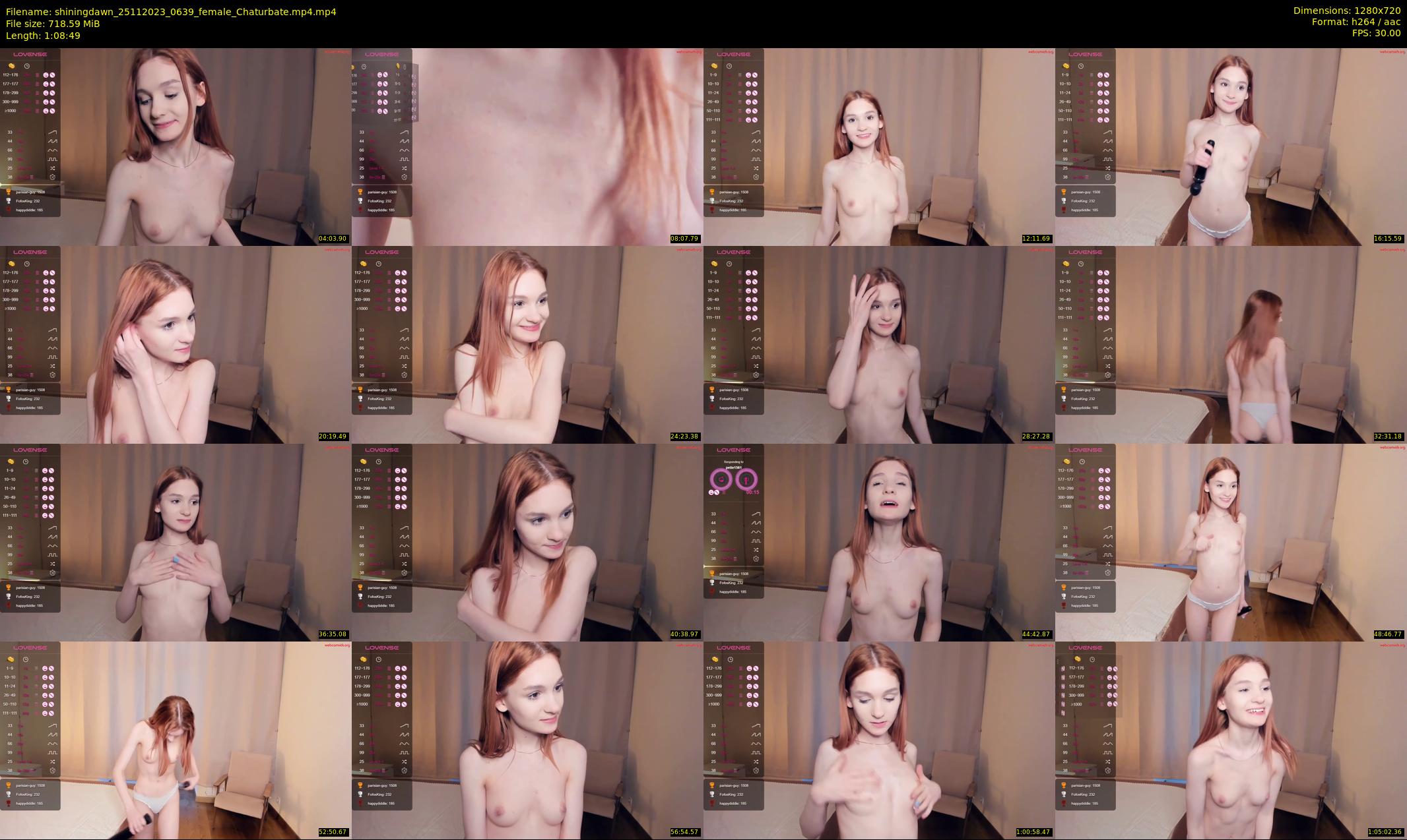 shiningdawn — 69 minute Chaturbate female cam show recording, 720p, Nov 25, 2023