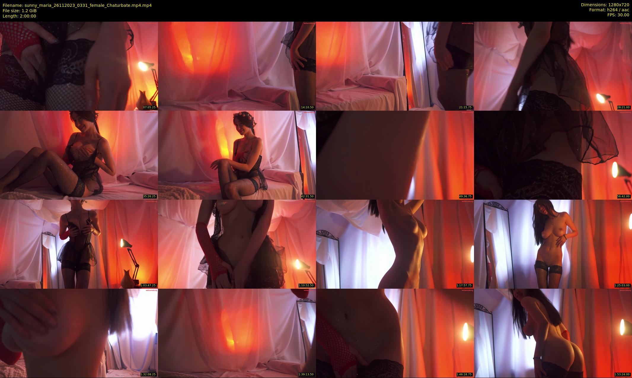 sunny_maria — 120 minute Chaturbate female cam show recording, 720p, Nov 26, 2023