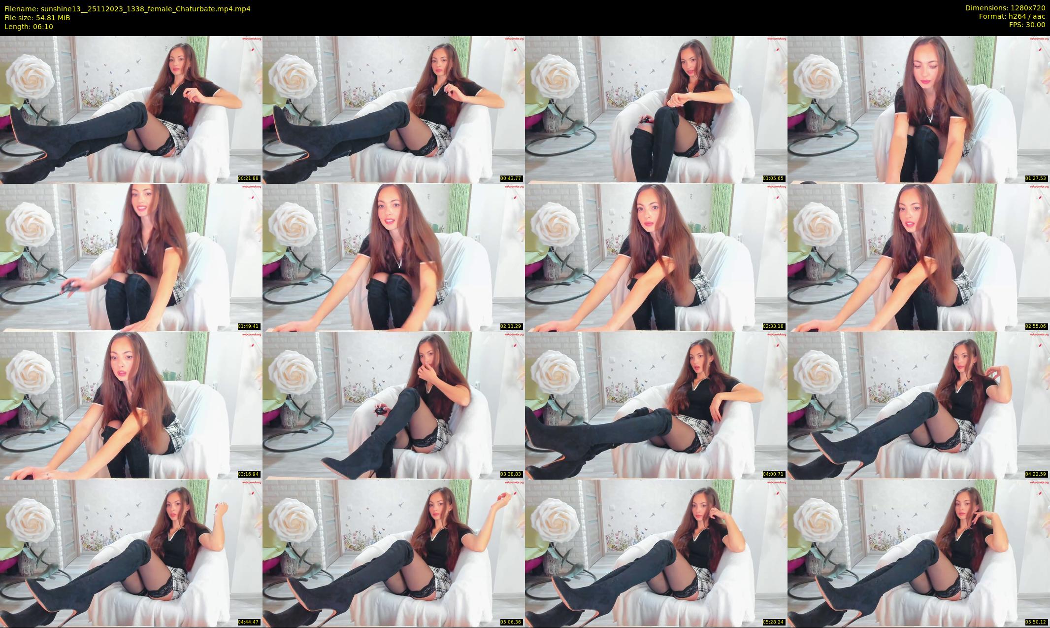 sunshine13_ — 7 minute Chaturbate female cam show recording, 720p, Nov 25, 2023