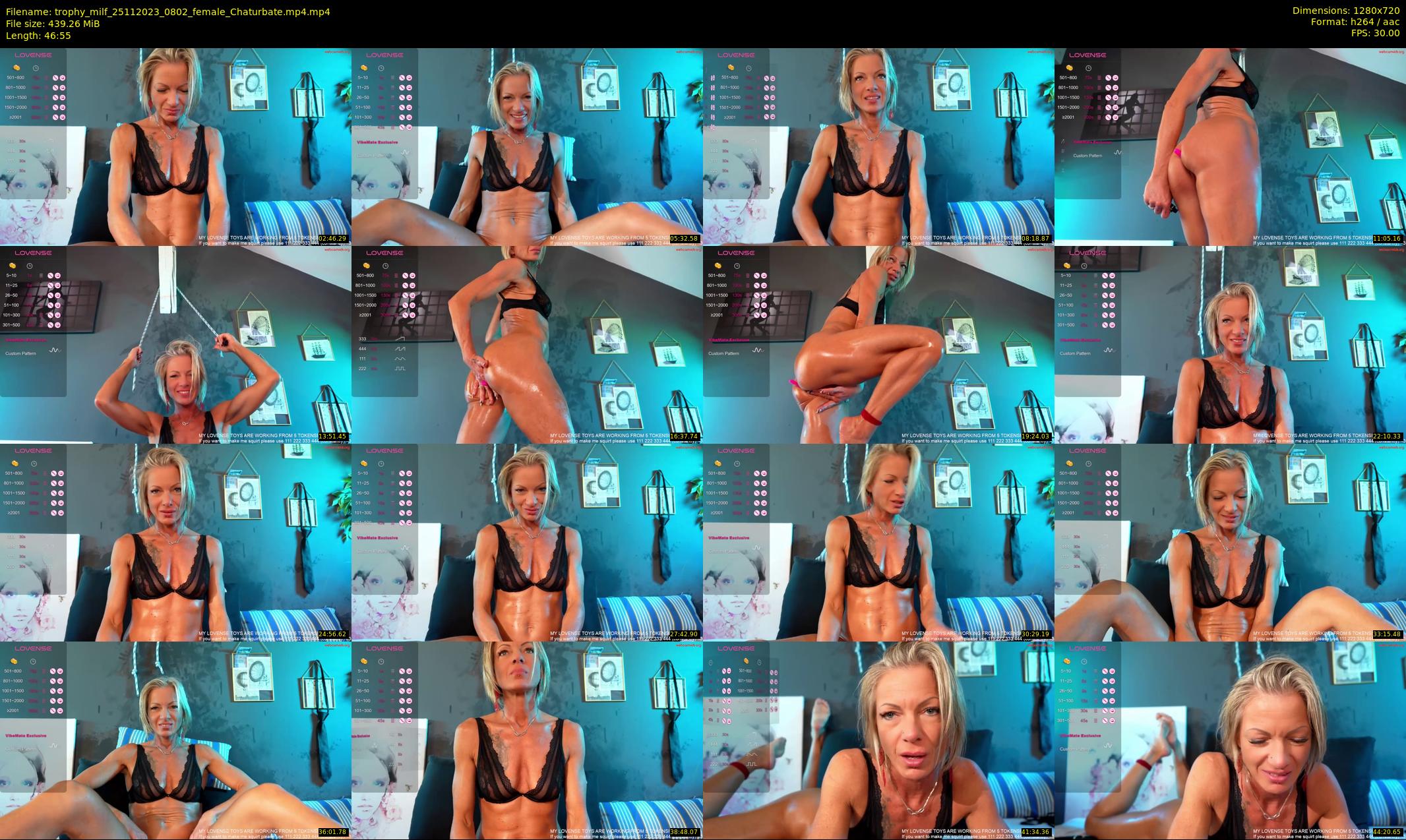 trophy_milf — 47 minute Chaturbate female cam show recording, 720p, Nov 25, 2023