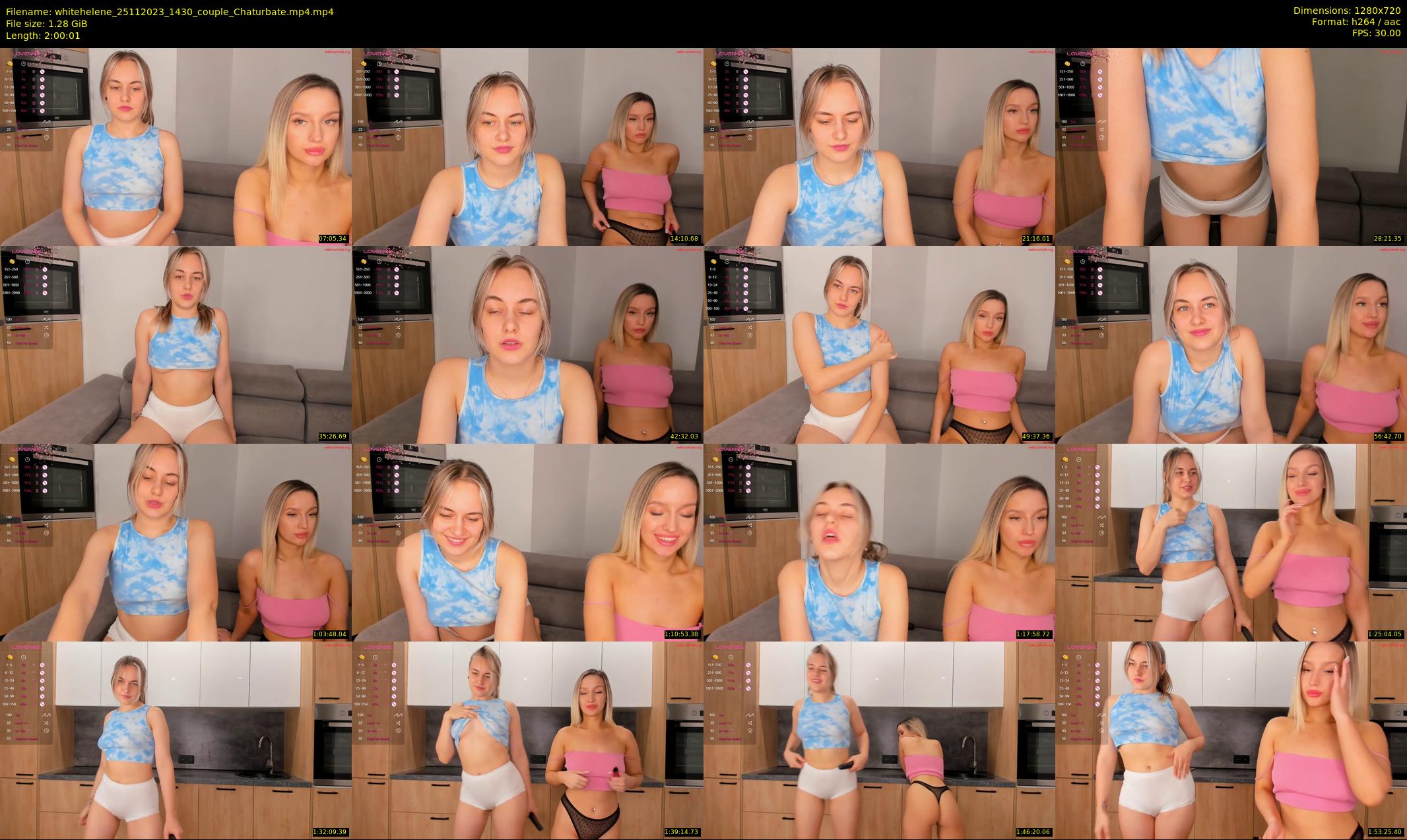 whitehelene — 121 minute Chaturbate female cam show recording, 720p, Nov 25, 2023