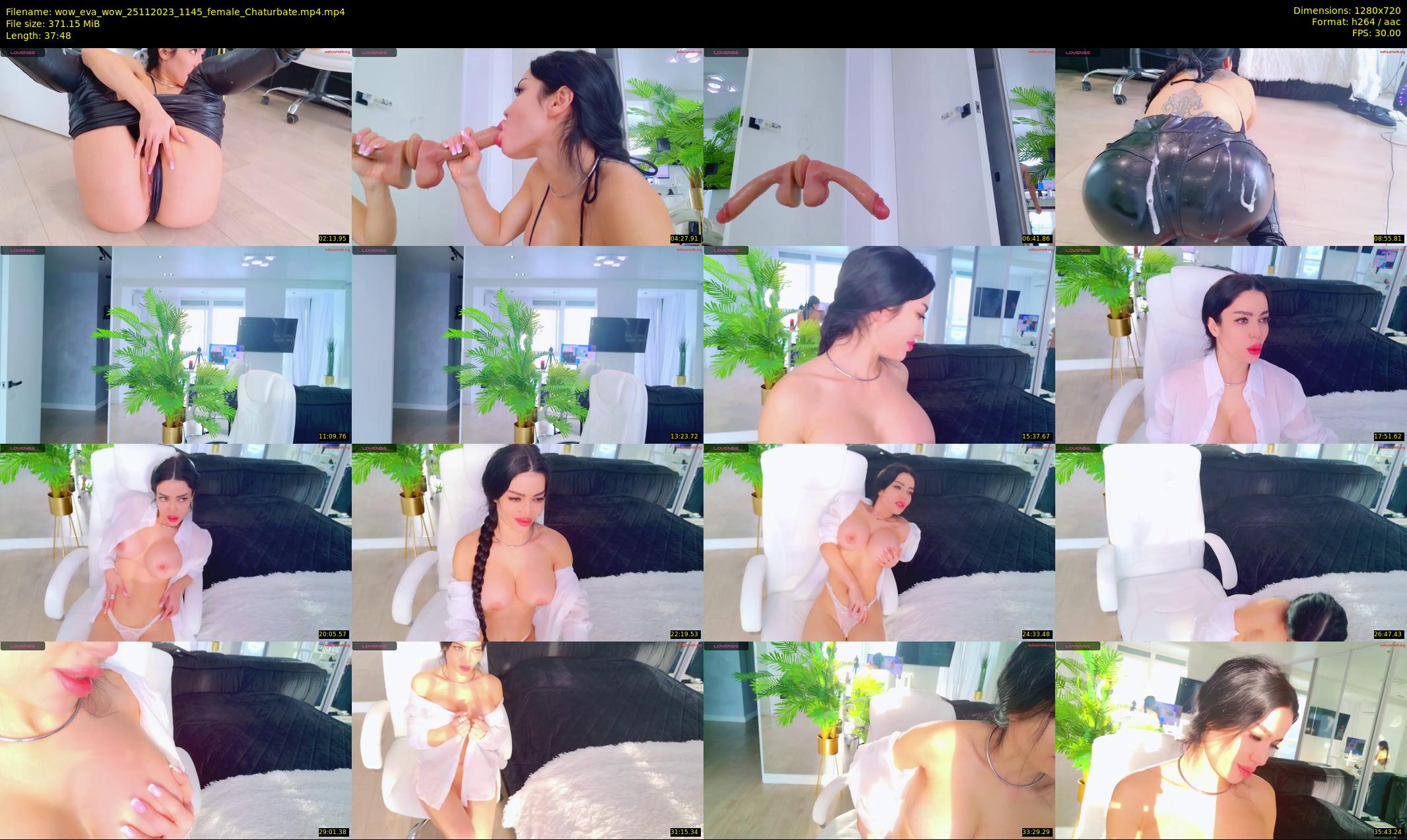 wow_eva_wow — 38 minute Chaturbate female cam show recording, 720p, Nov 25, 2023