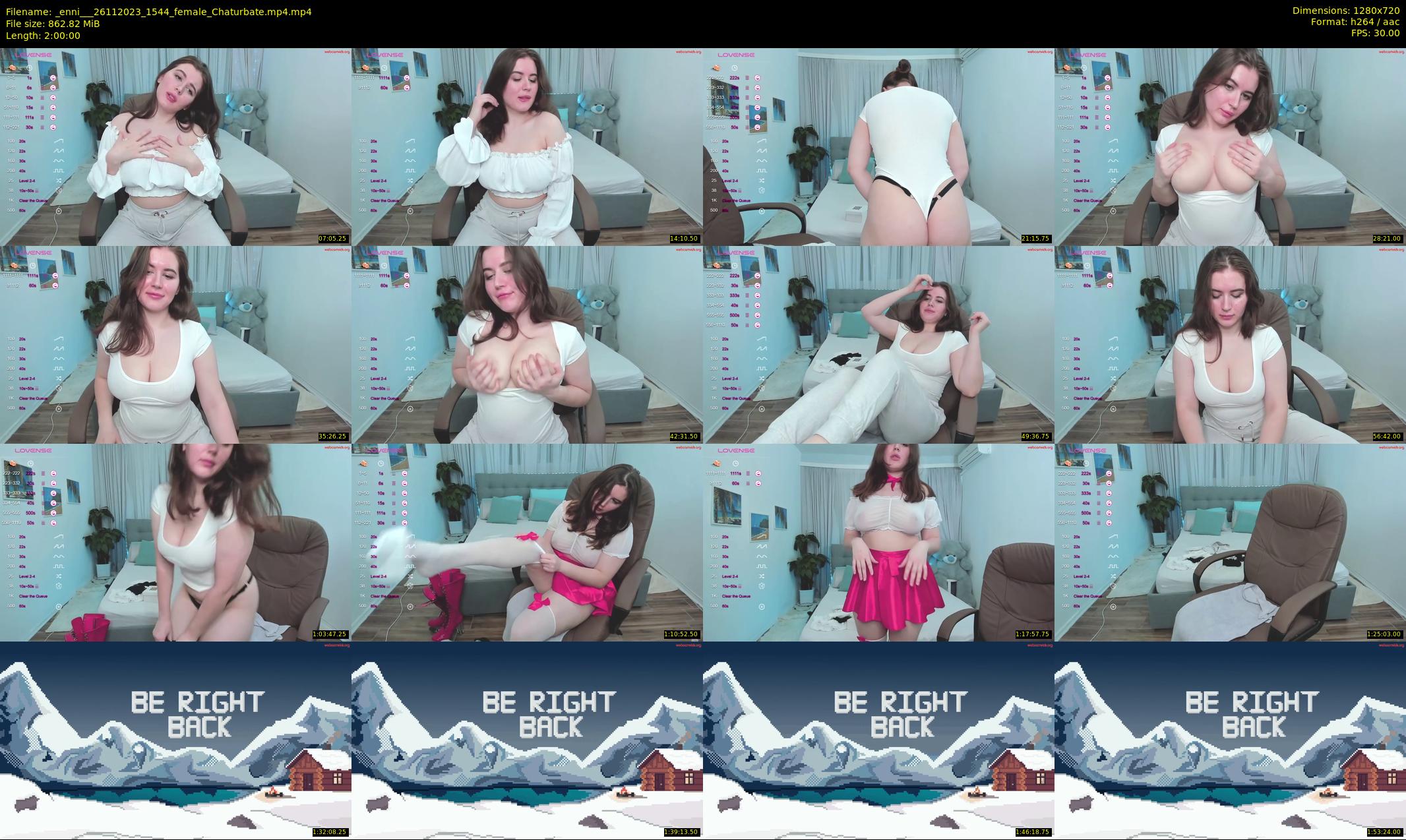 _enni__ — 120 minute Chaturbate female cam show recording, 720p, Nov 26, 2023