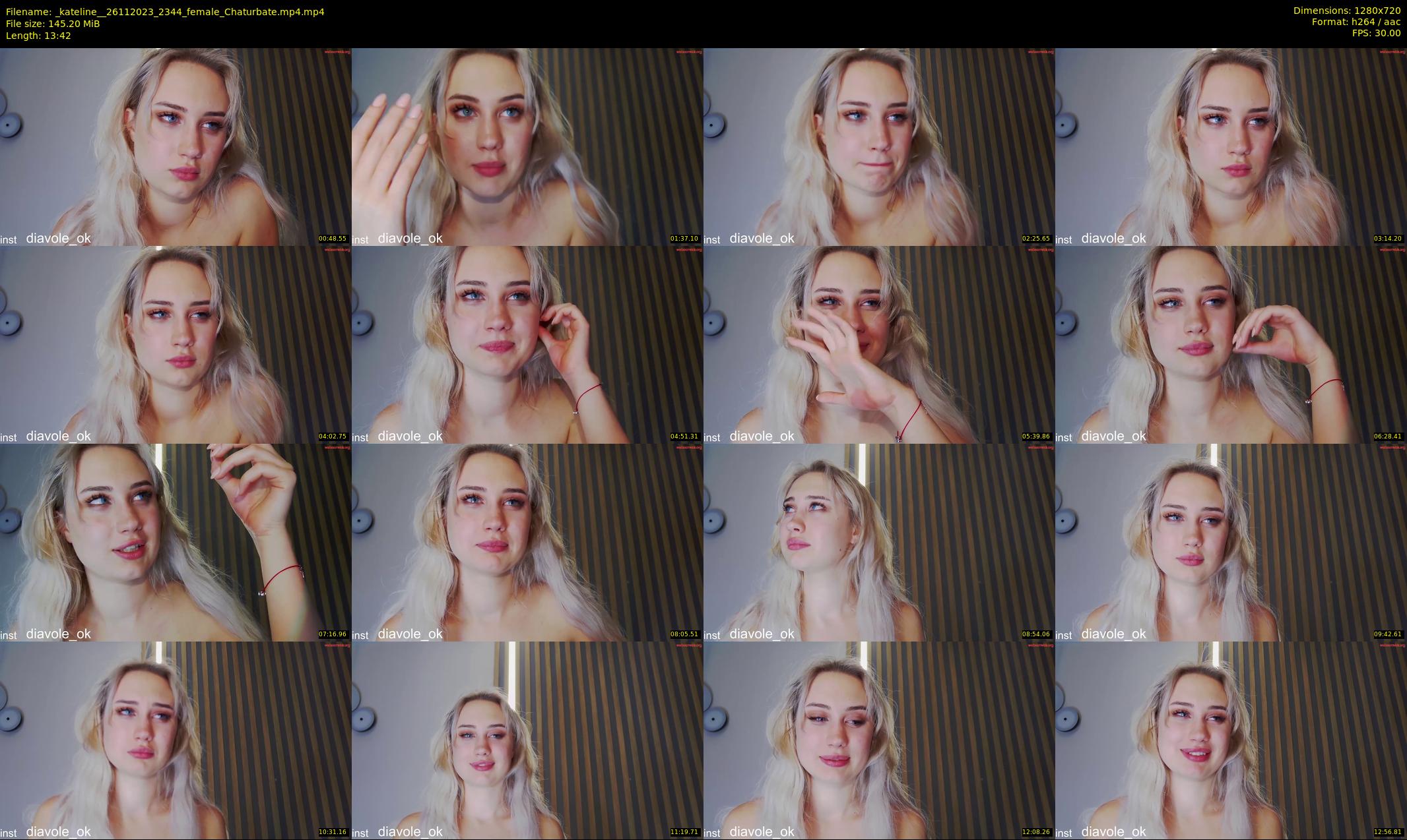 _kateline_ — 14 minute Chaturbate female cam show recording, 720p, Nov 26, 2023