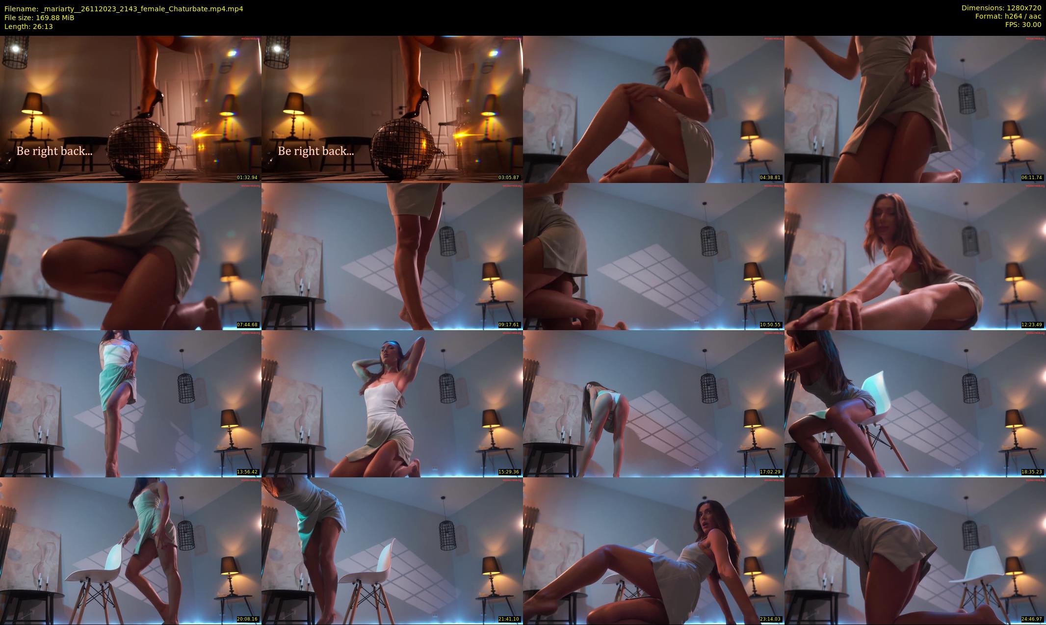 _mariarty_ — 27 minute Chaturbate female cam show recording, 720p, Nov 26, 2023