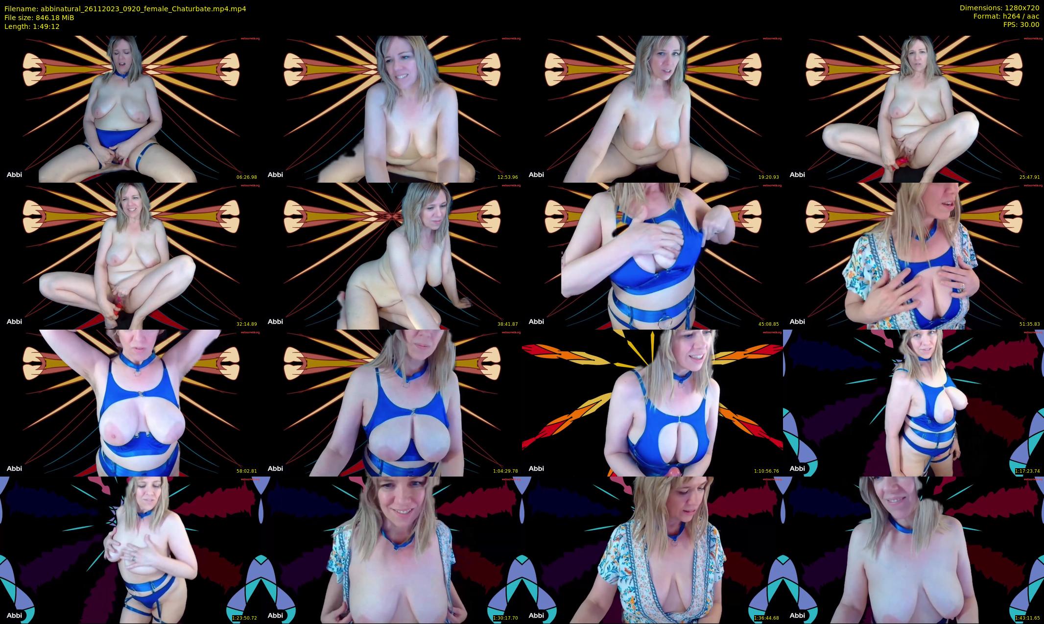 abbinatural — 110 minute Chaturbate female cam show recording, 720p, Nov 26, 2023