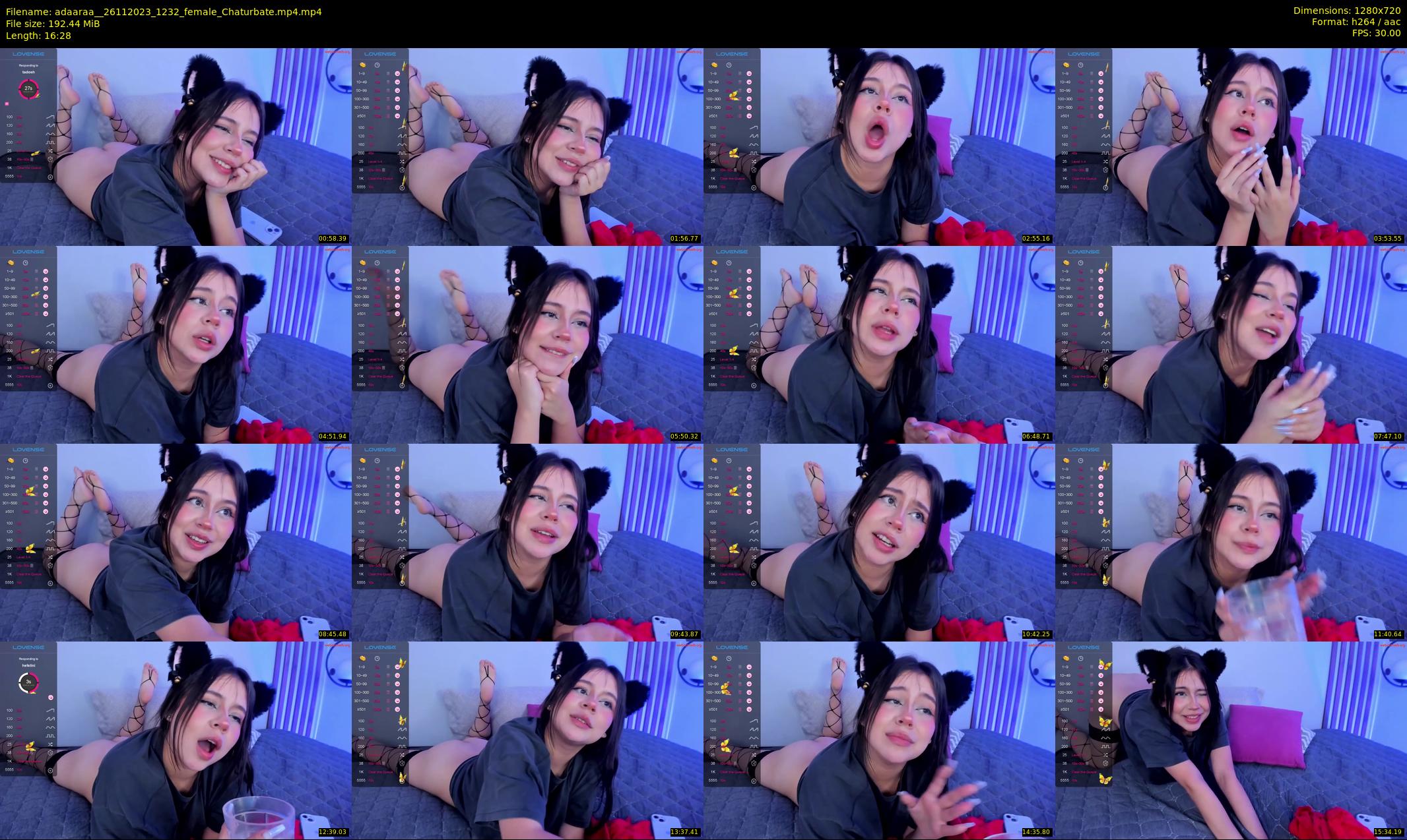 adaaraa_ — 17 minute Chaturbate female cam show recording, 720p, Nov 26, 2023