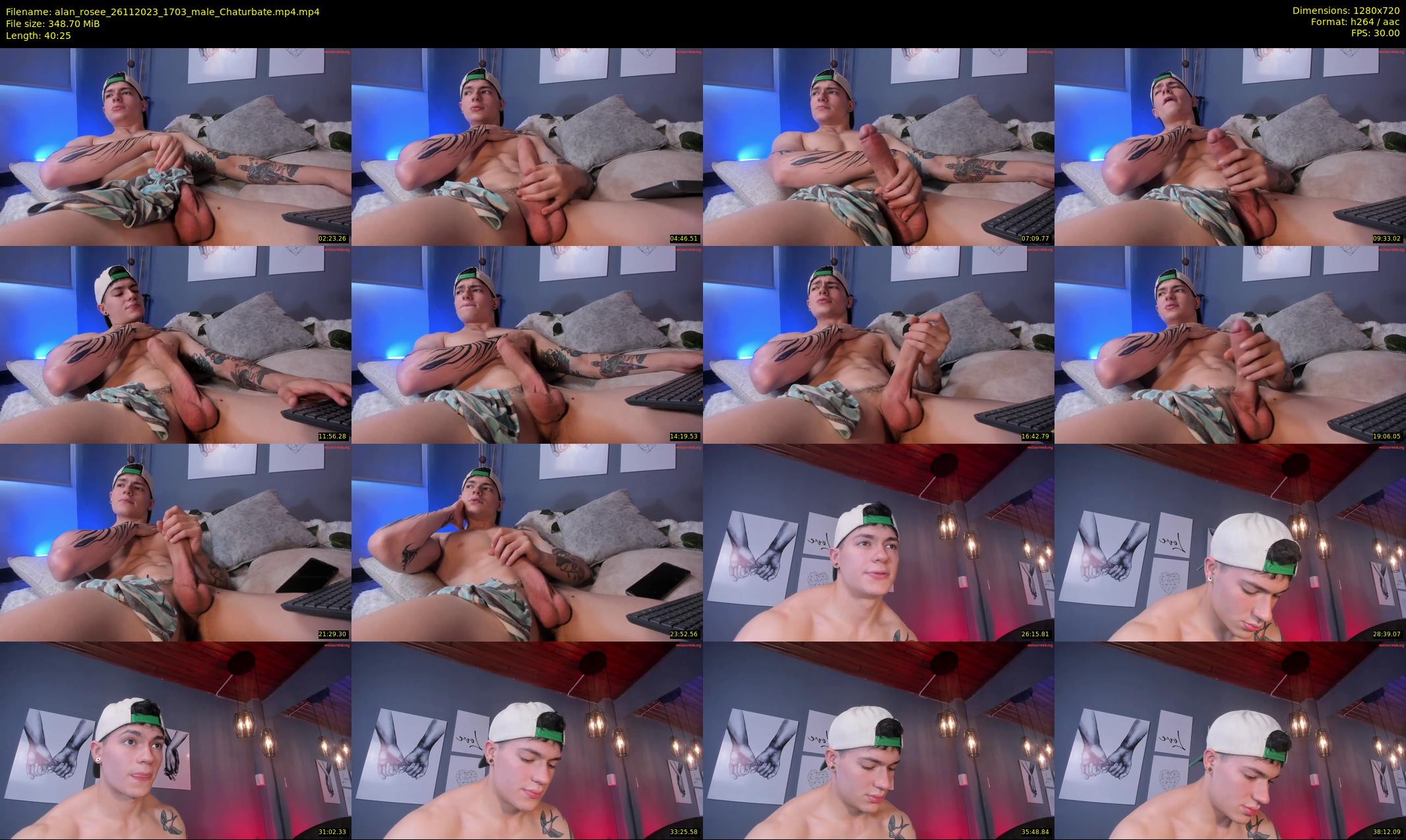alan_rosee — 41 minute Chaturbate male cam show recording, 720p, Nov 26, 2023