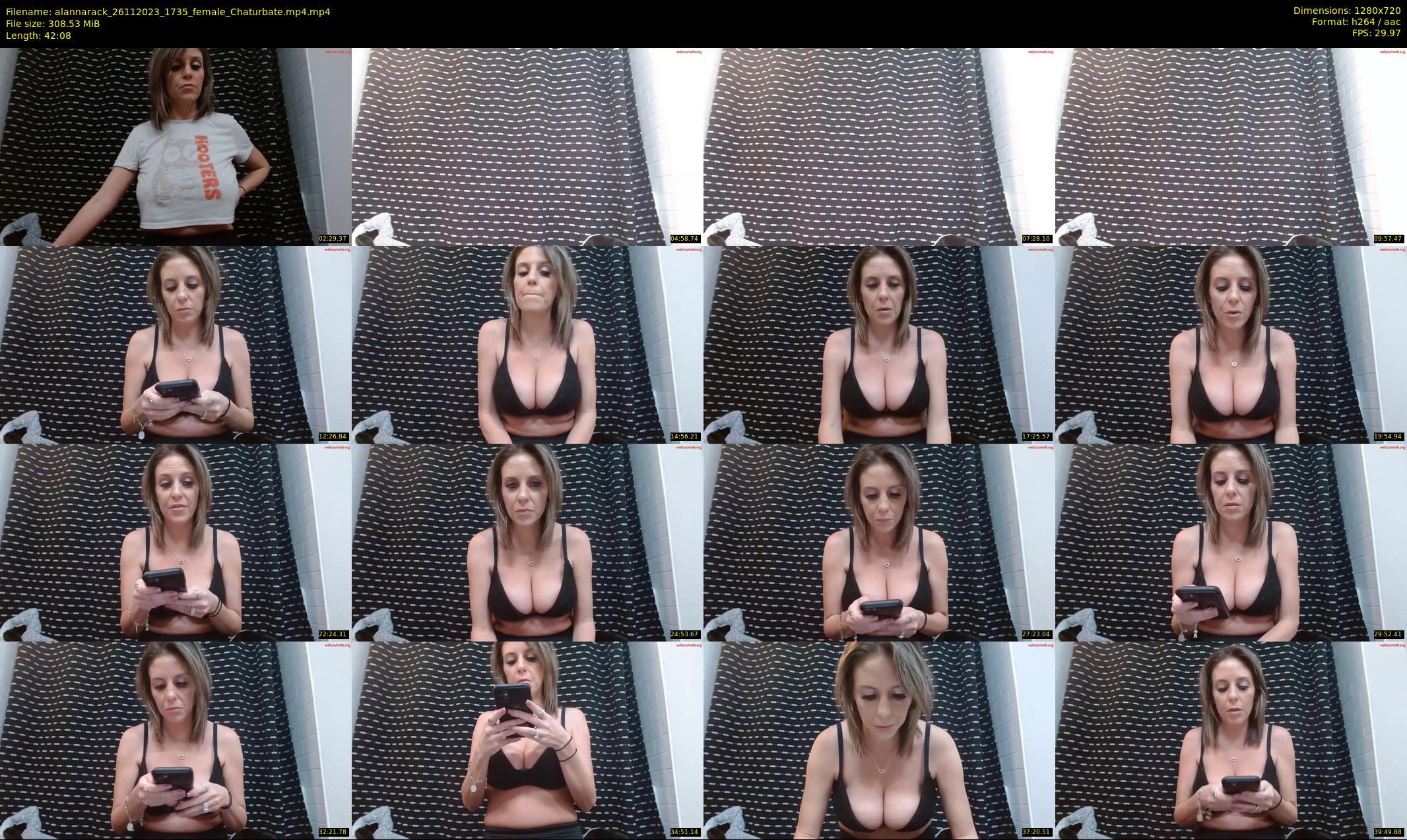 alannarack — 43 minute Chaturbate female cam show recording, 720p, Nov 26, 2023