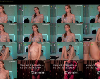 annelitt — 45 minute Chaturbate female cam show recording, 720p, Nov 26, 2023