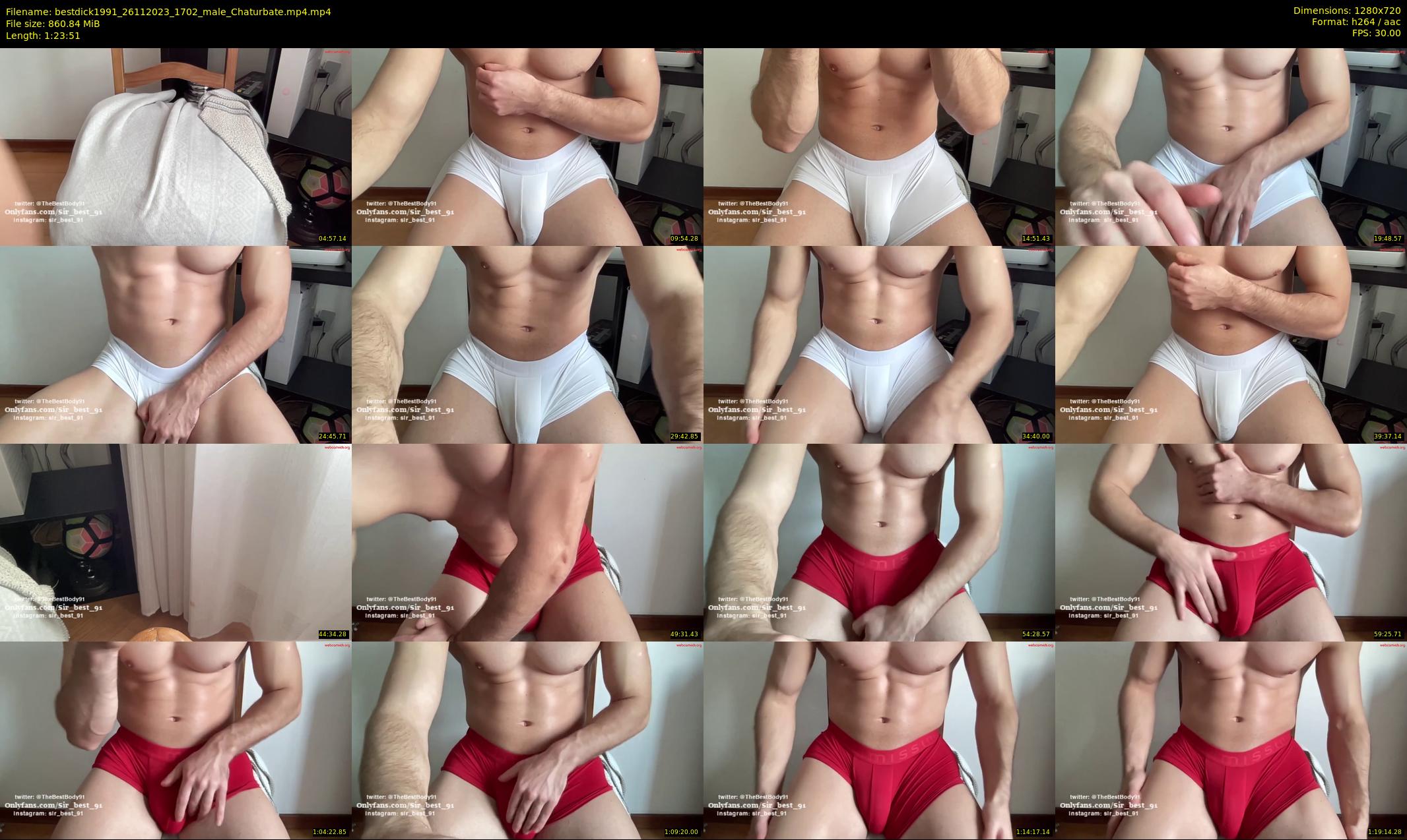 bestdick1991 — 84 minute Chaturbate male cam show recording, 720p, Nov 26, 2023