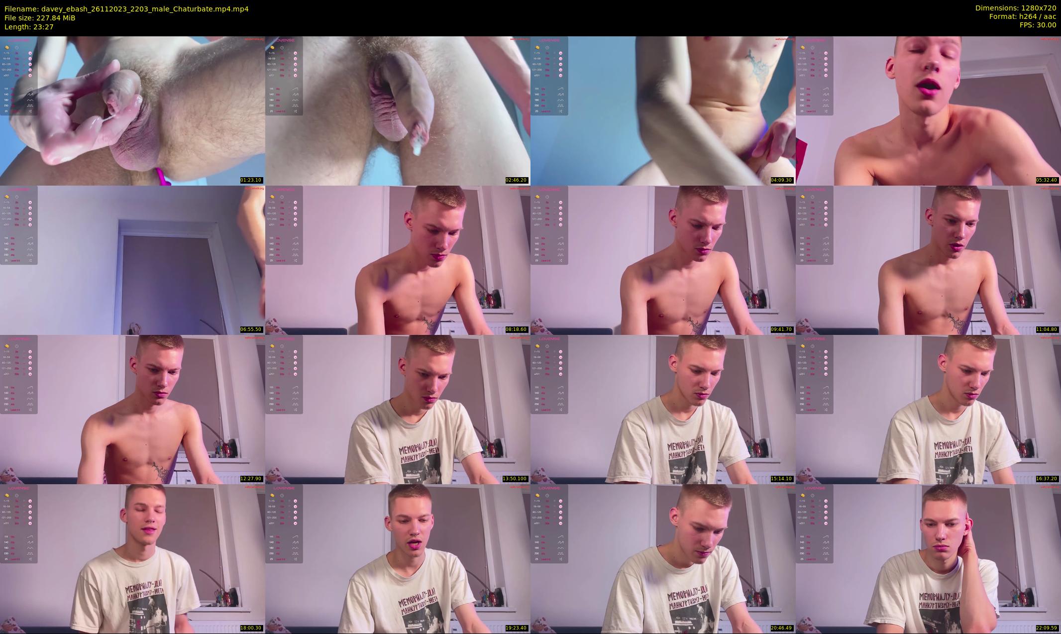 davey_ebash — 24 minute Chaturbate male cam show recording, 720p, Nov 26, 2023