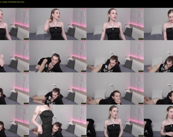 duomoon — 7 minute Chaturbate couple cam show recording, 720p, Nov 27, 2023