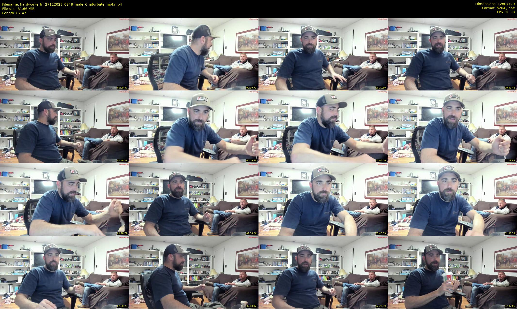 hardworkertn — 3 minute Chaturbate male cam show recording, 720p, Nov 27, 2023