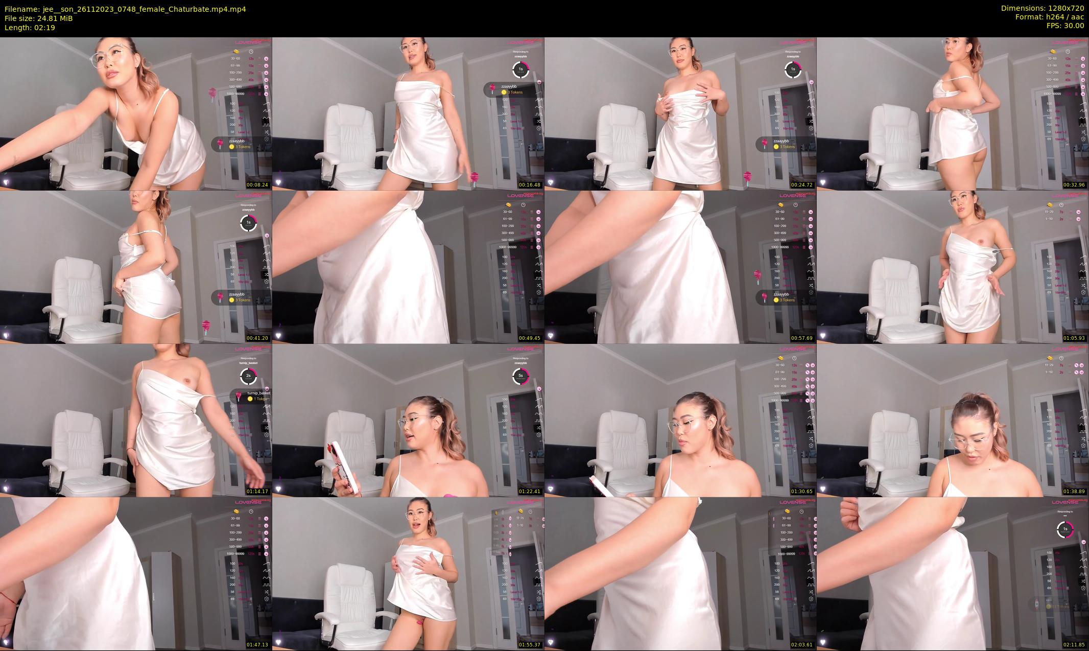 jee__son — 3 minute Chaturbate female cam show recording, 720p, Nov 26, 2023