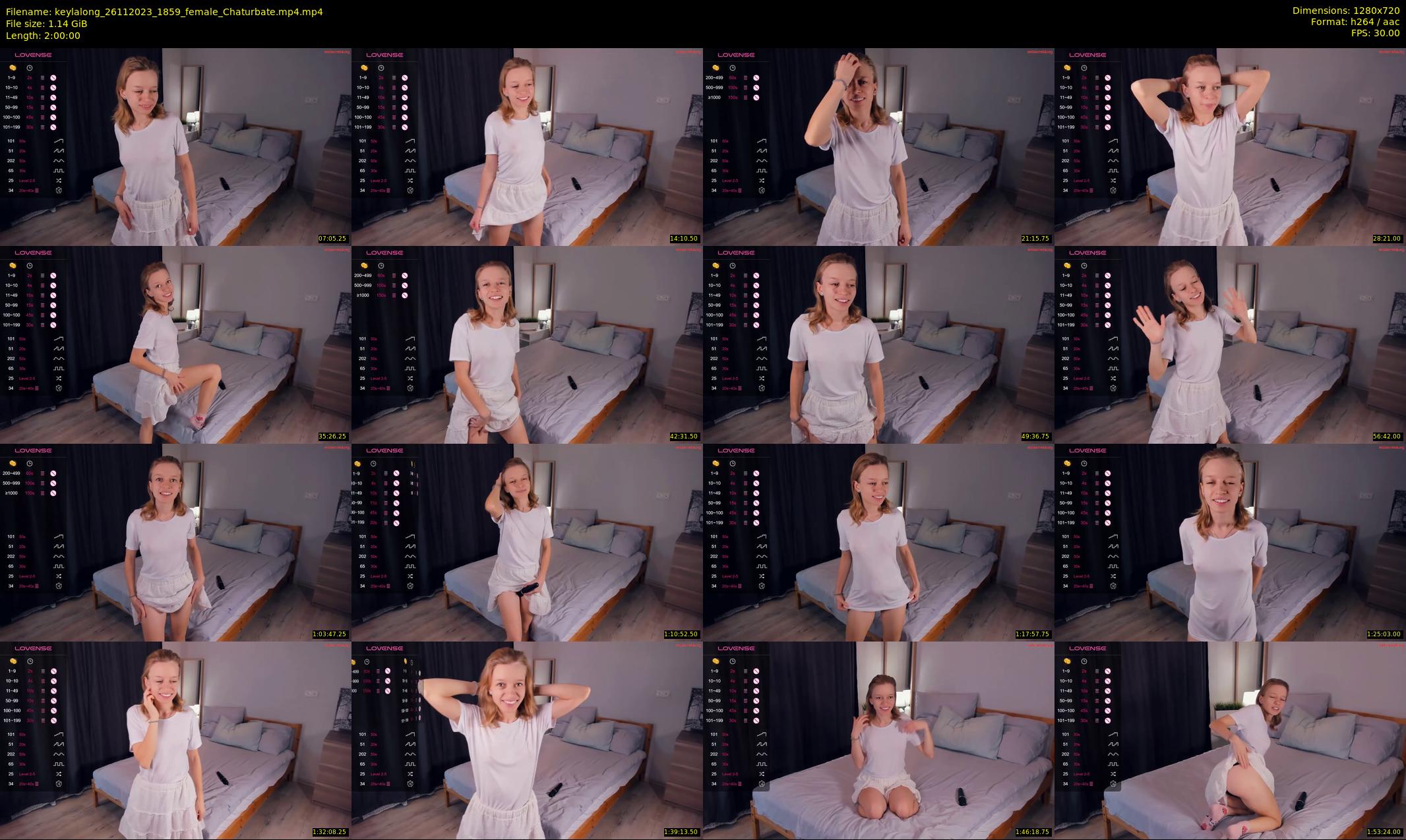 keylalong — 120 minute Chaturbate female cam show recording, 720p, Nov 26, 2023