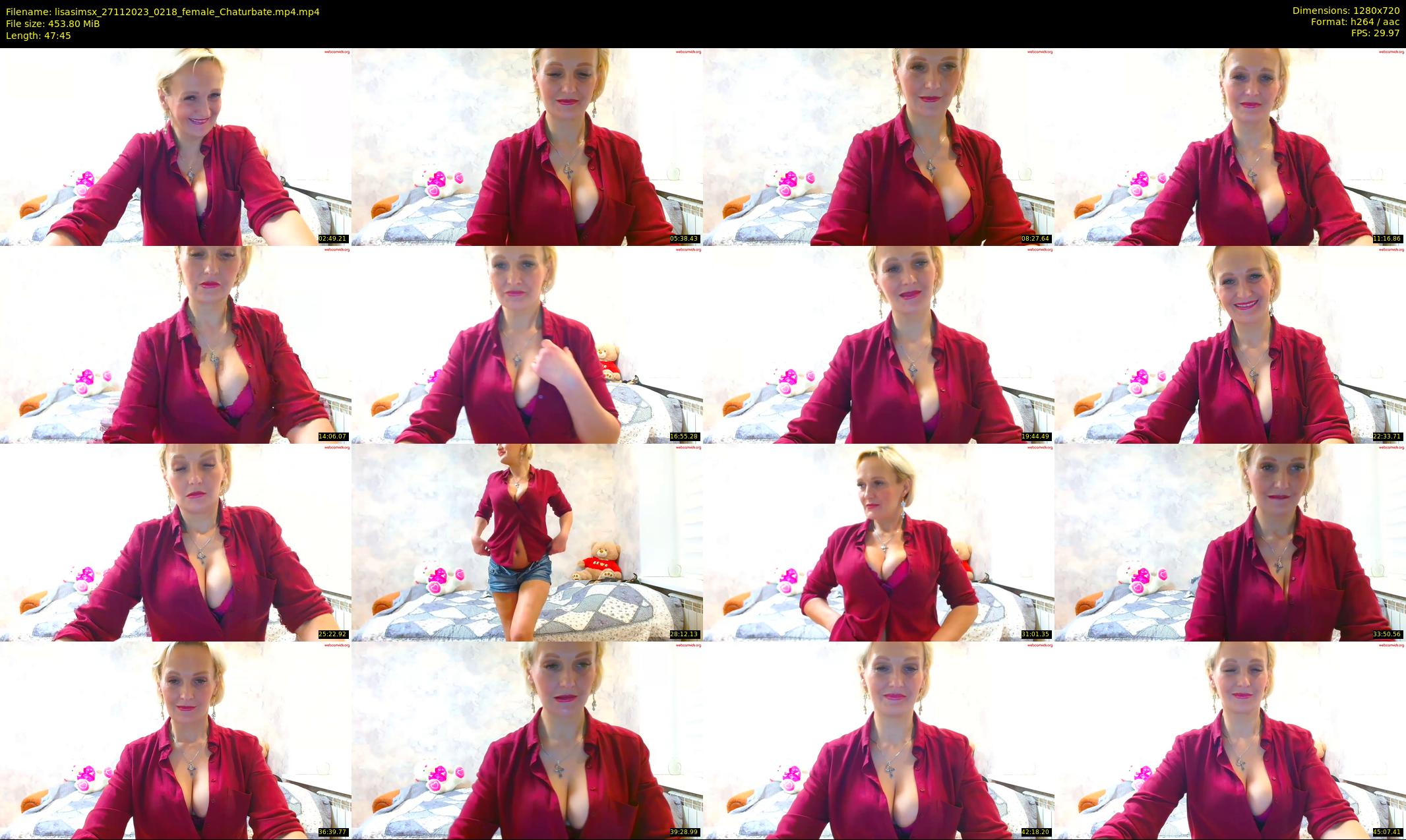 lisasimsx — 48 minute Chaturbate female cam show recording, 720p, Nov 27, 2023