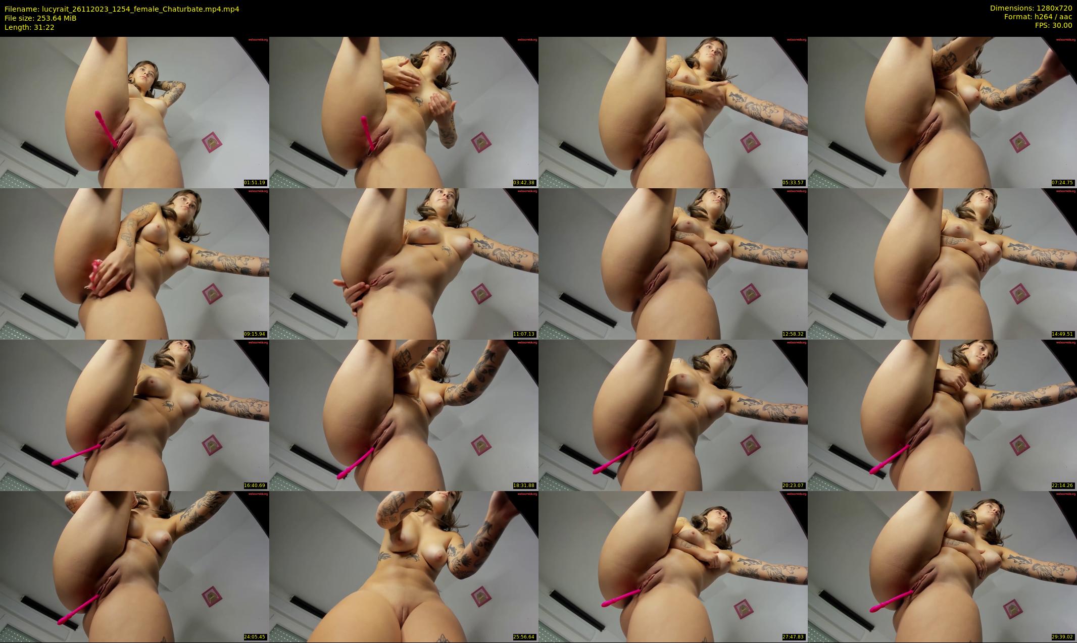 lucyrait — 32 minute Chaturbate female cam show recording, 720p, Nov 26, 2023