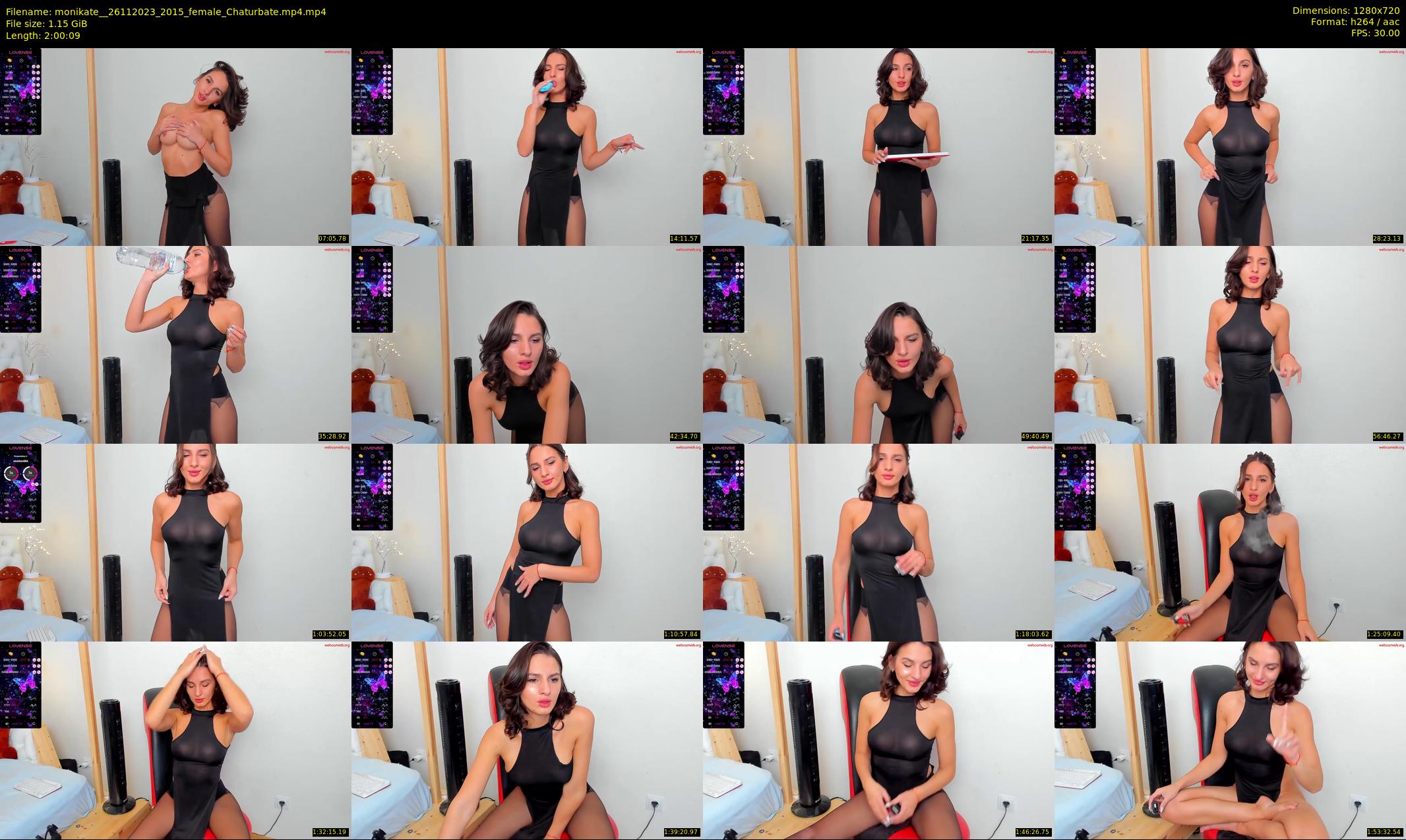 monikate_ — 121 minute Chaturbate couple cam show recording, 720p, Nov 26, 2023