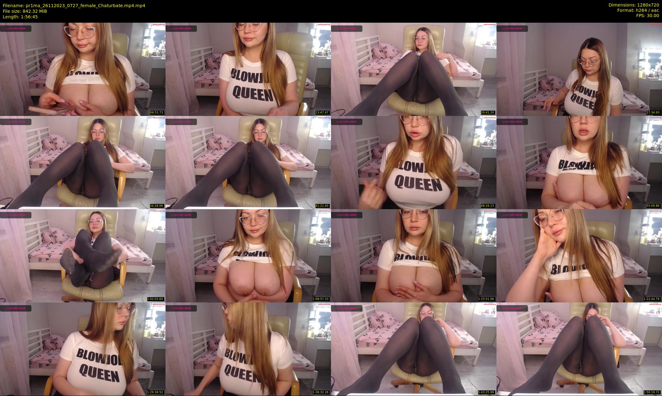 pr1ma — 117 minute Chaturbate female cam show recording, 720p, Nov 26, 2023