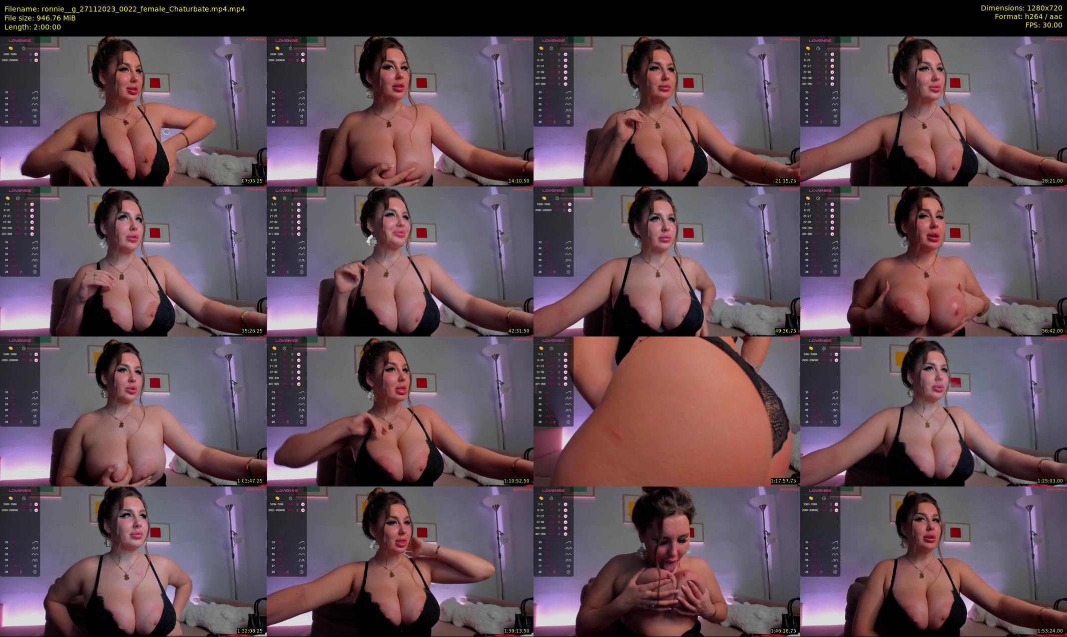 ronnie__g — 120 minute Chaturbate female cam show recording, 720p, Nov 27, 2023