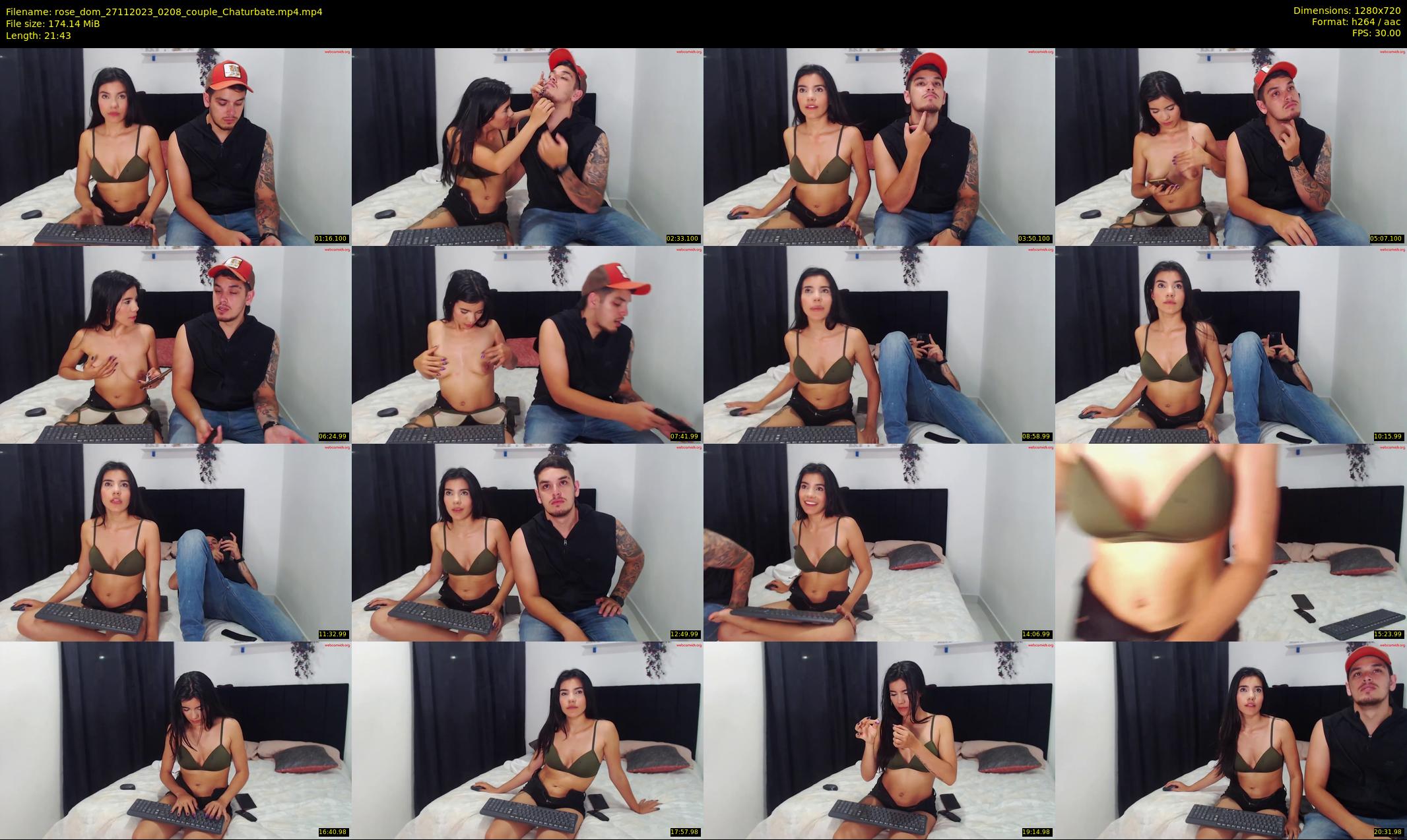 rose_dom — 22 minute Chaturbate couple cam show recording, 720p, Nov 27, 2023