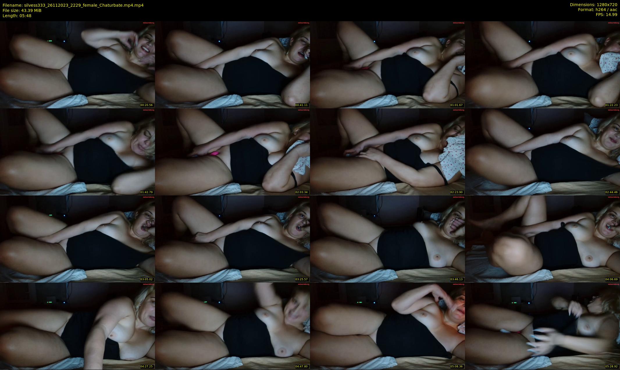 silvess333 — 6 minute Chaturbate female cam show recording, 720p, Nov 26, 2023