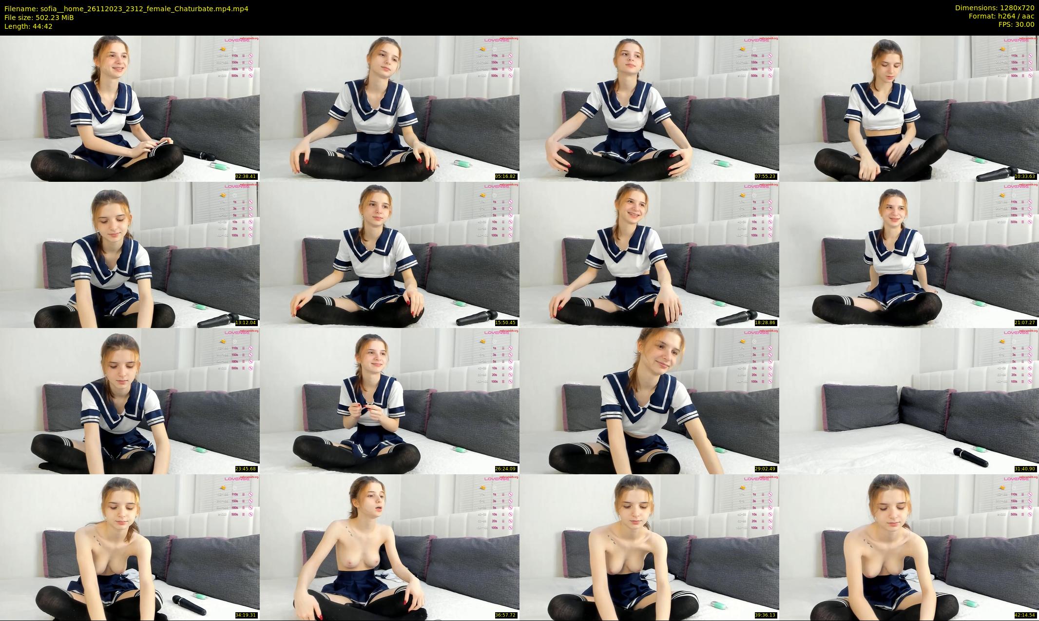 sofia__home — 45 minute Chaturbate female cam show recording, 720p, Nov 26, 2023