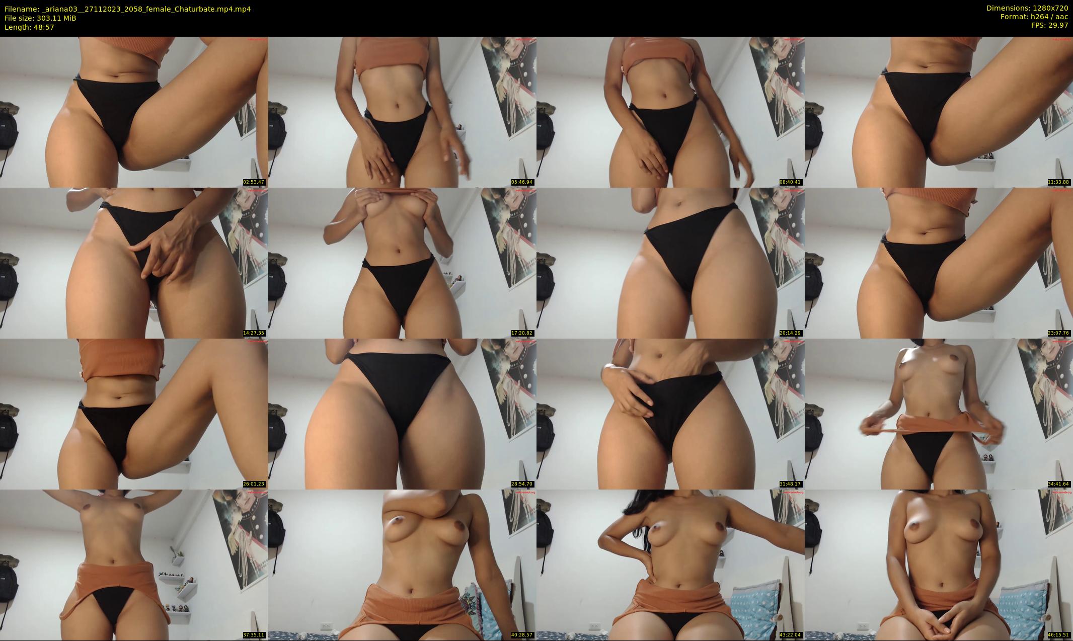 _ariana03_ — 49 minute Chaturbate female cam show recording, 720p, Nov 27, 2023