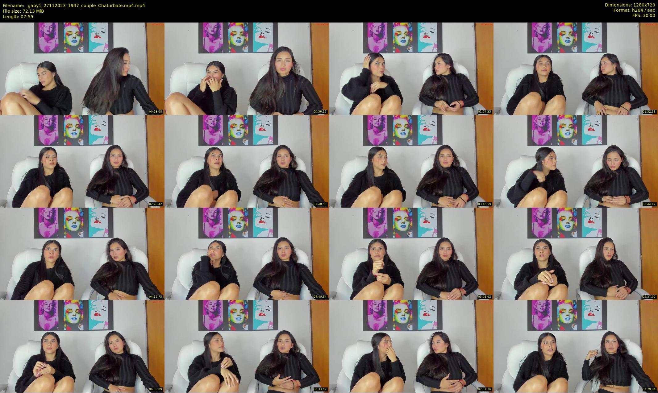 _gaby1 — 8 minute Chaturbate female cam show recording, 720p, Nov 27, 2023