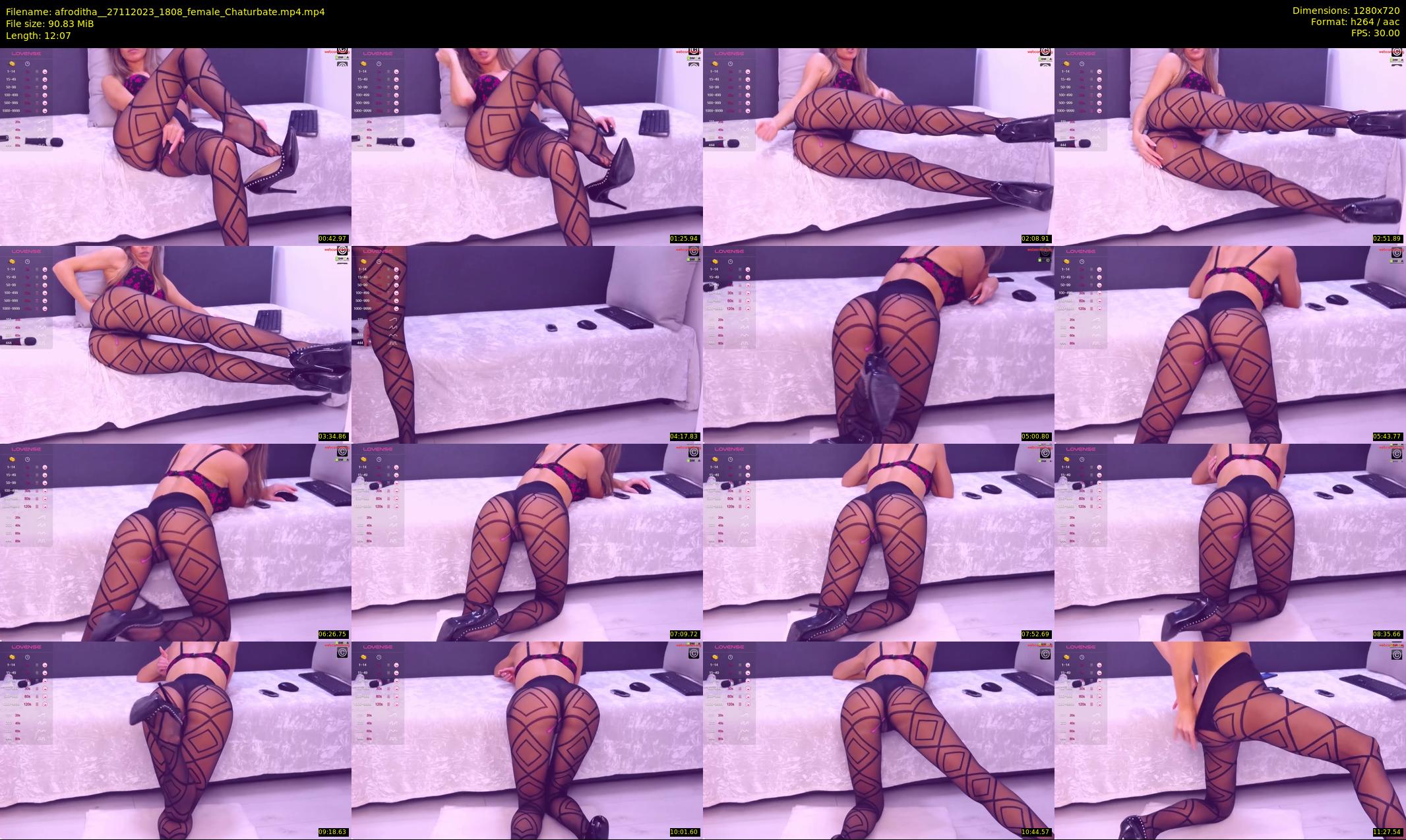 afroditha_ — 13 minute Chaturbate female cam show recording, 720p, Nov 27, 2023