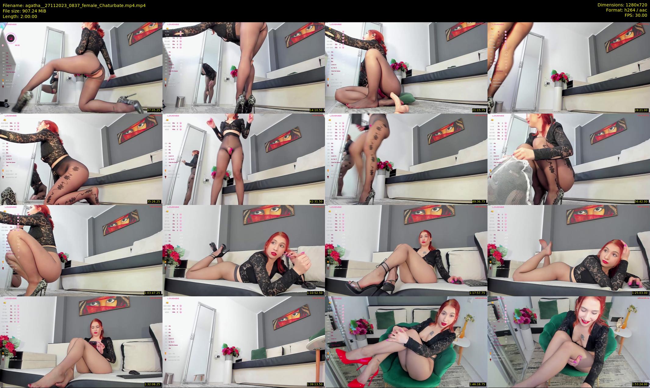 agatha_ — 120 minute Chaturbate female cam show recording, 720p, Nov 27, 2023