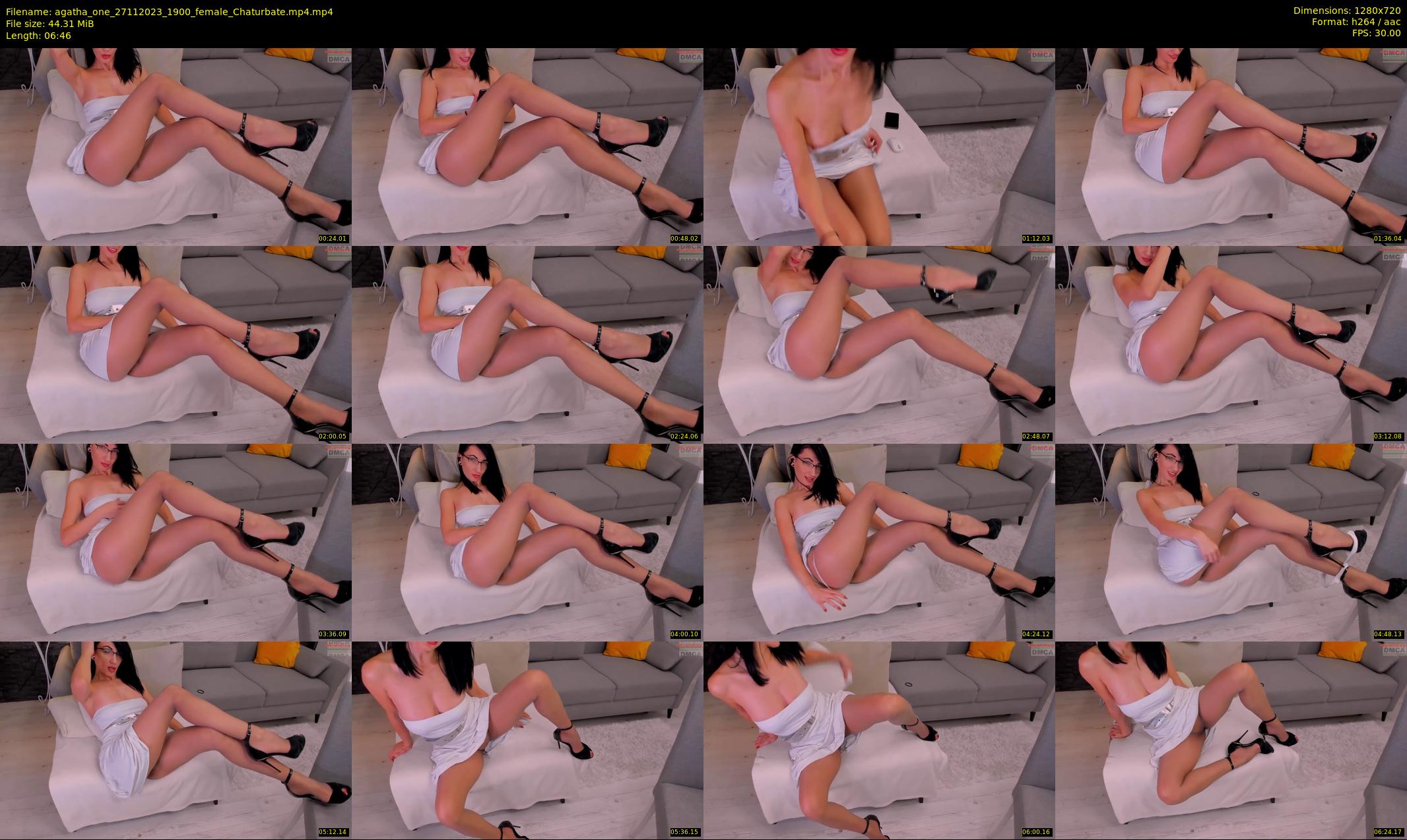 agatha_one — 7 minute Chaturbate female cam show recording, 720p, Nov 27, 2023