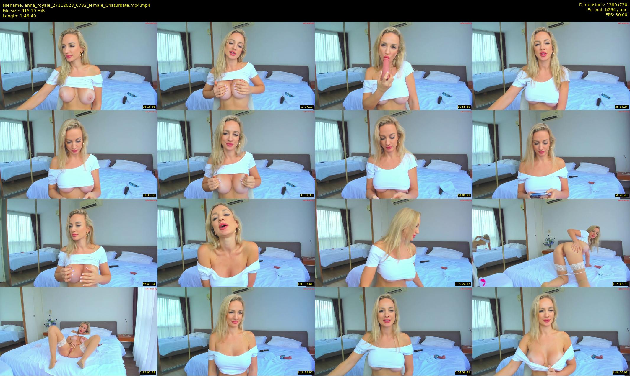 anna_royale — 107 minute Chaturbate female cam show recording, 720p, Nov 27, 2023