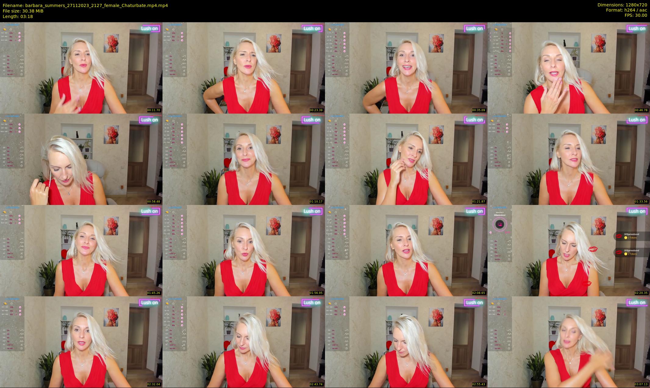 barbara_summers — 4 minute Chaturbate female cam show recording, 720p, Nov 27, 2023