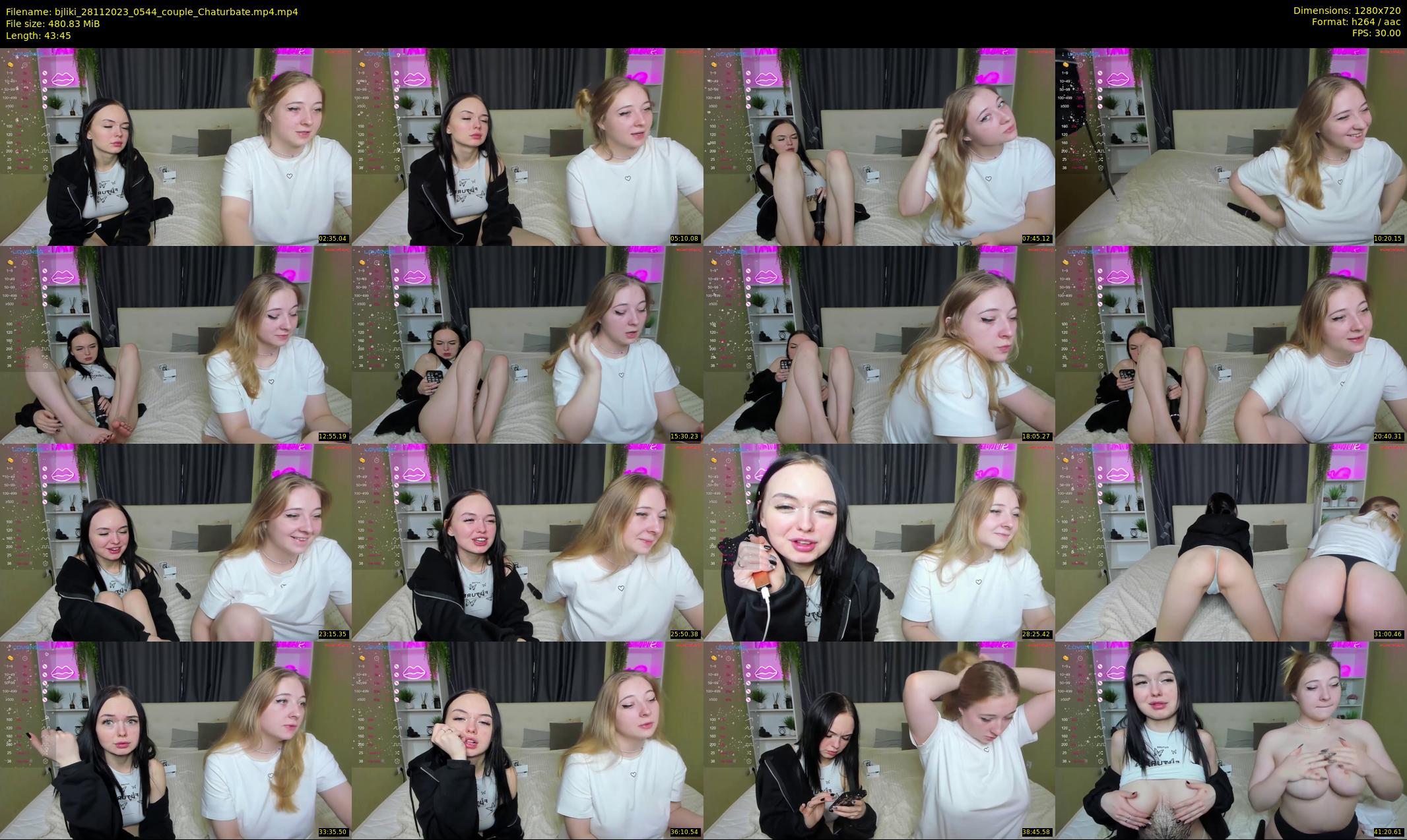 bjliki — 44 minute Chaturbate couple cam show recording, 720p, Nov 28, 2023