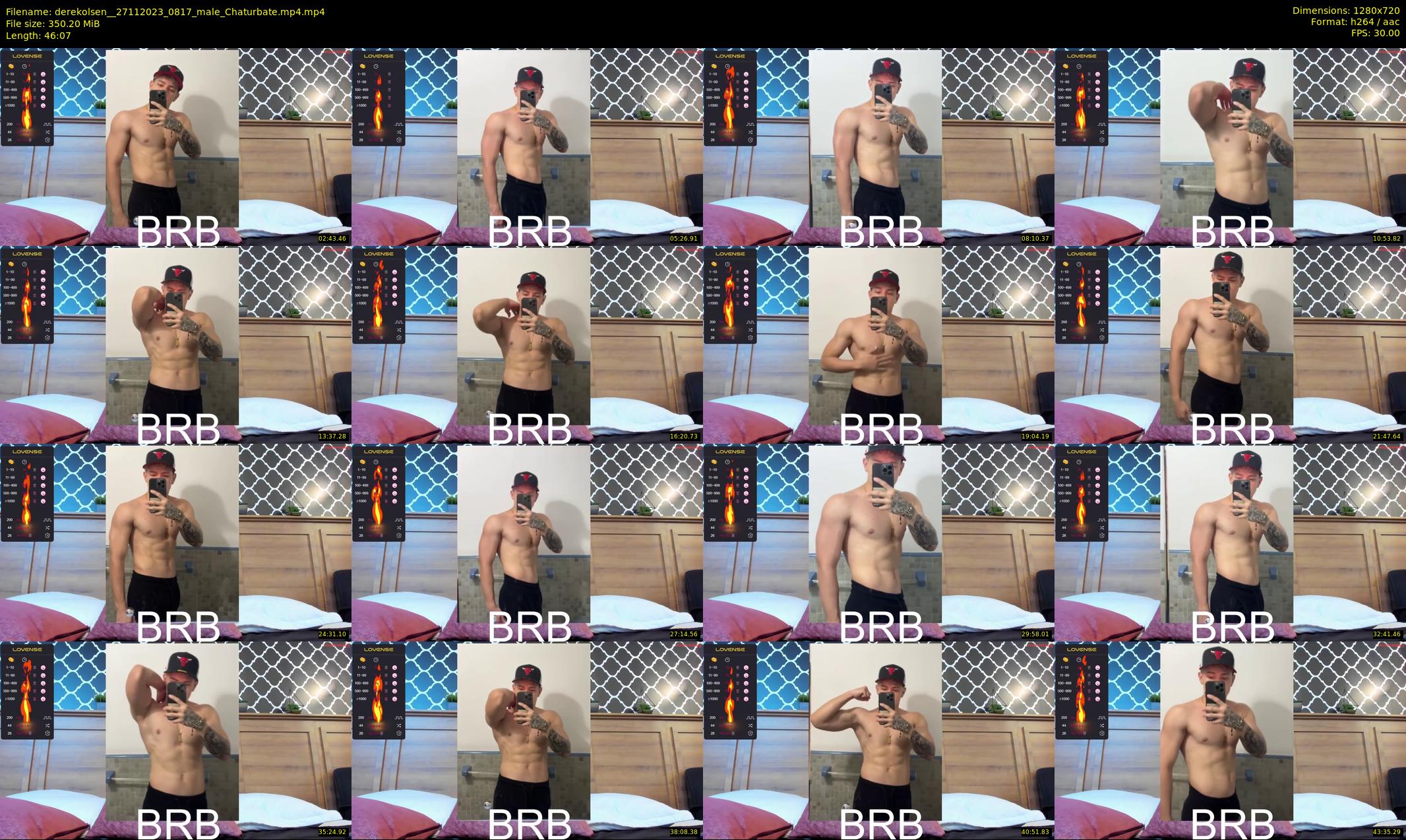 derekolsen_ — 47 minute Chaturbate male cam show recording, 720p, Nov 27, 2023