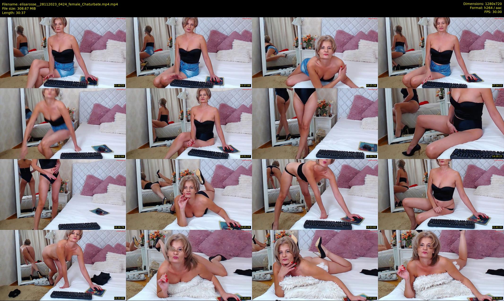 elisarosse_ — 31 minute Chaturbate female cam show recording, 720p, Nov 28, 2023