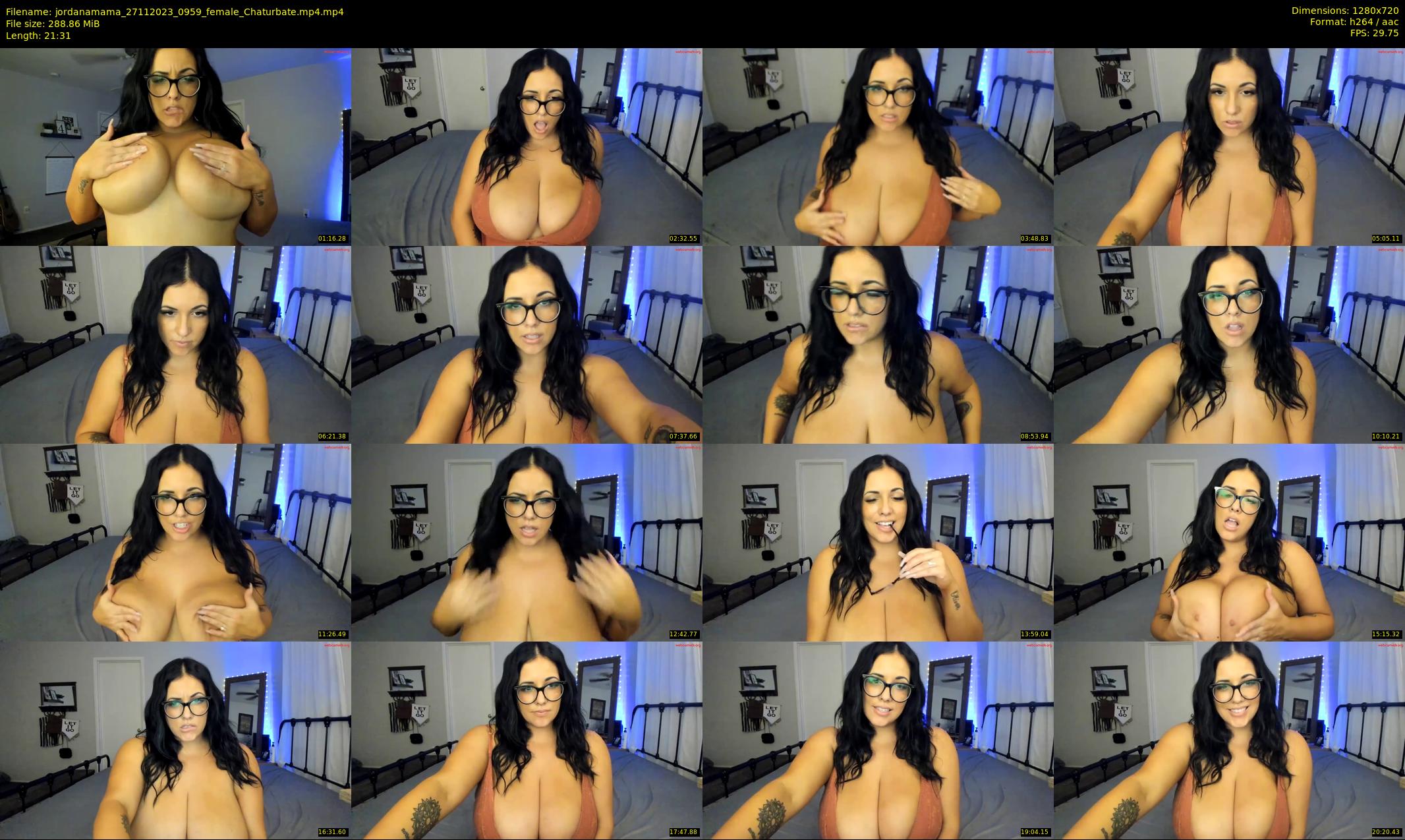jordanamama — 22 minute Chaturbate couple cam show recording, 720p, Nov 27, 2023
