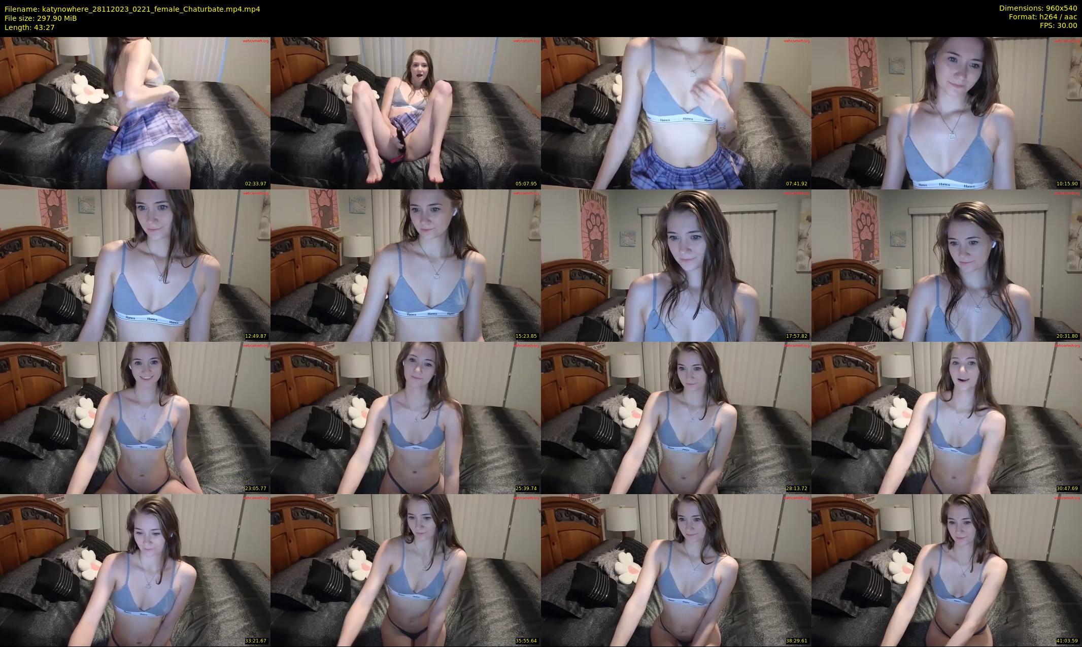 katynowhere — 44 minute Chaturbate female cam show recording, 480p, Nov 28, 2023