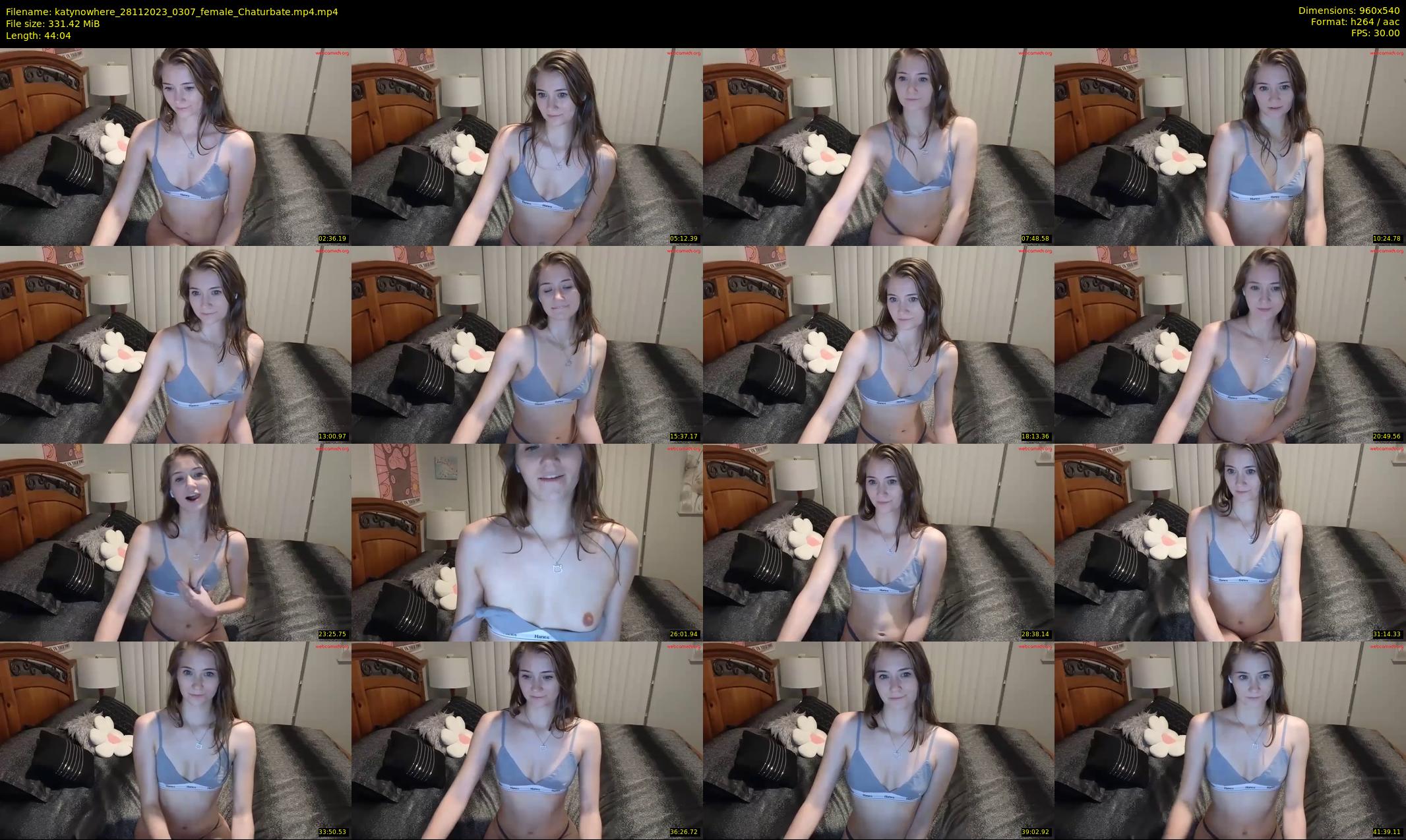 katynowhere — 45 minute Chaturbate female cam show recording, 480p, Nov 28, 2023