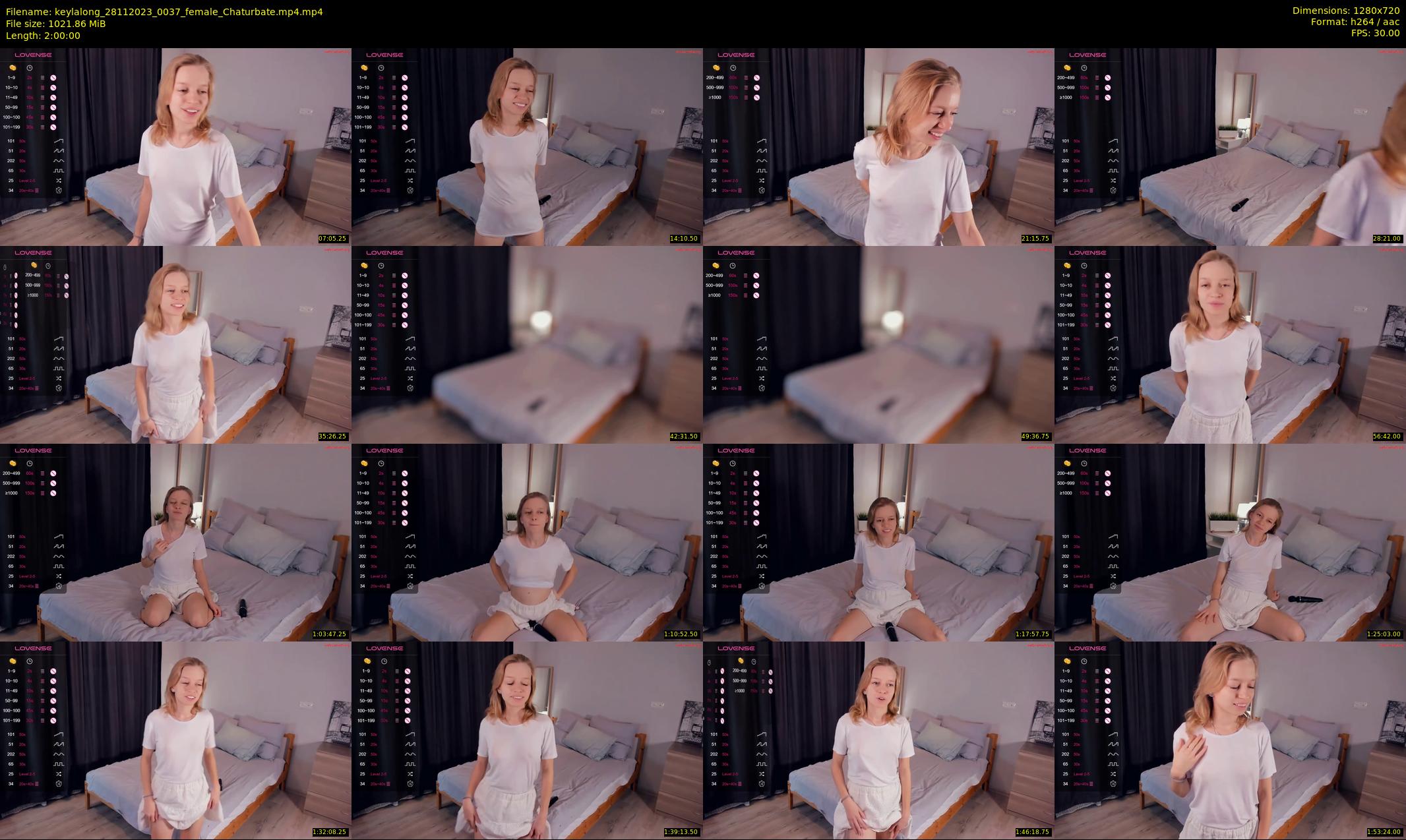 keylalong — 120 minute Chaturbate female cam show recording, 720p, Nov 28, 2023