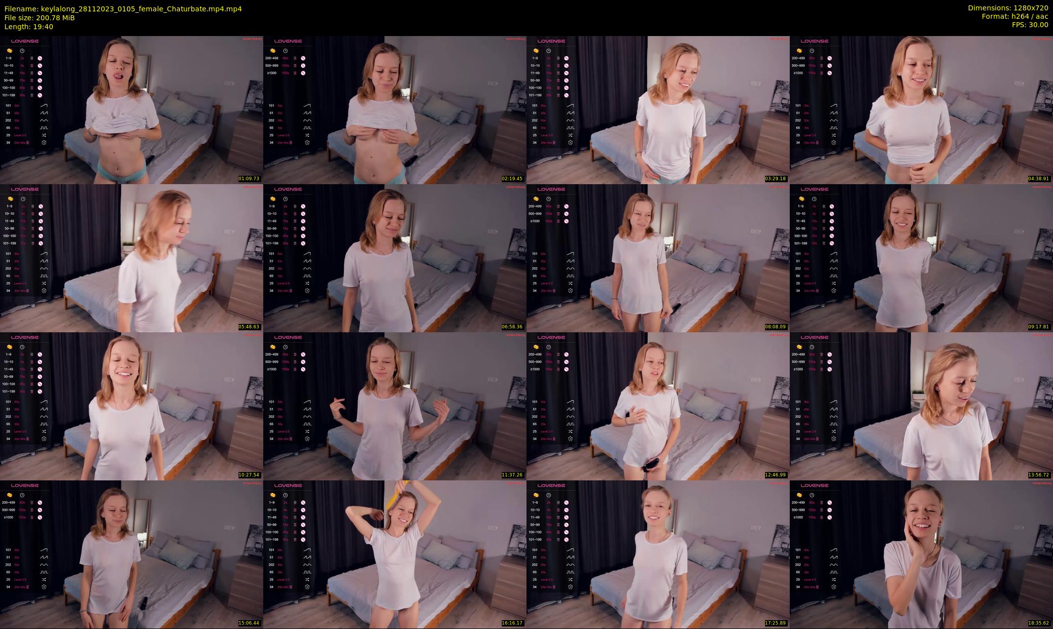 keylalong — 20 minute Chaturbate female cam show recording, 720p, Nov 28, 2023