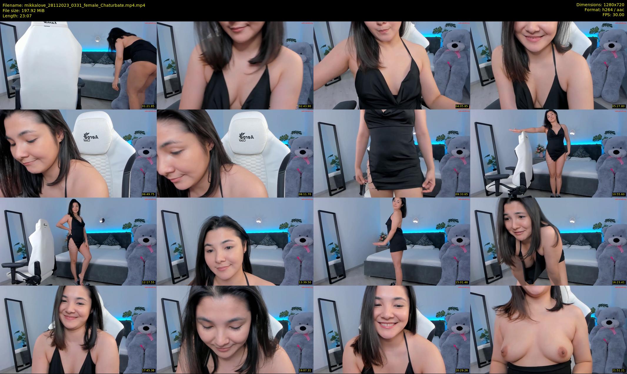 mikkalove — 24 minute Chaturbate female cam show recording, 720p, Nov 28, 2023